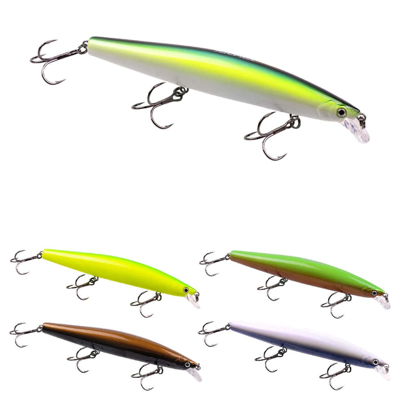 Zeck Fishing Kunstköder Zeck Zander Läufer Wobbler, (1-St)