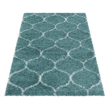 Hochflor-Teppich Hochflorteppich Langflorteppich Wohnzimmer Shaggy Schlafzimmer, Miovani, Rechteckig, Höhe: 30 mm