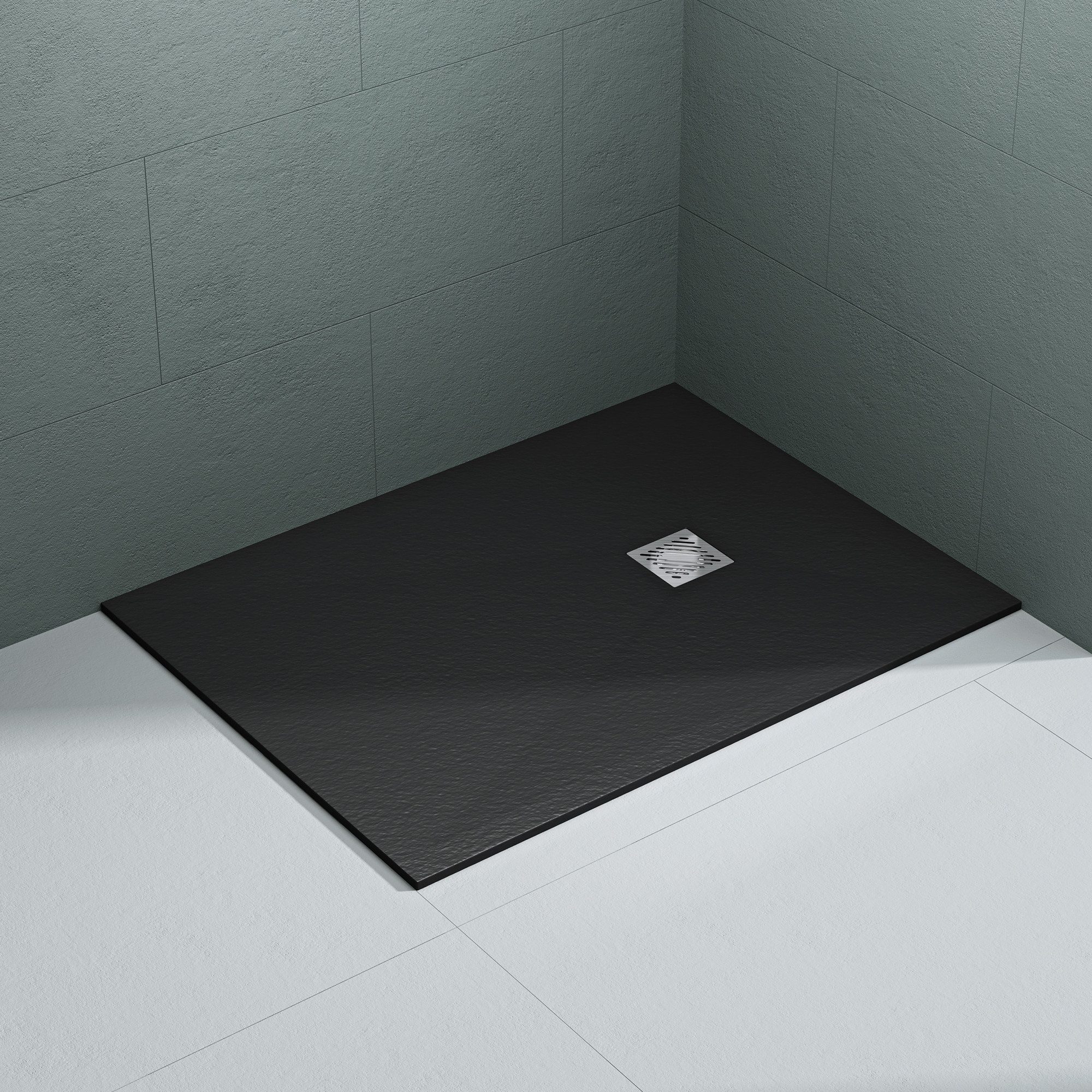 Mai & Mai Duschwanne Duschtasse aus Mineralguss Mineralgusswann mit Ablaufg günstig online kaufen