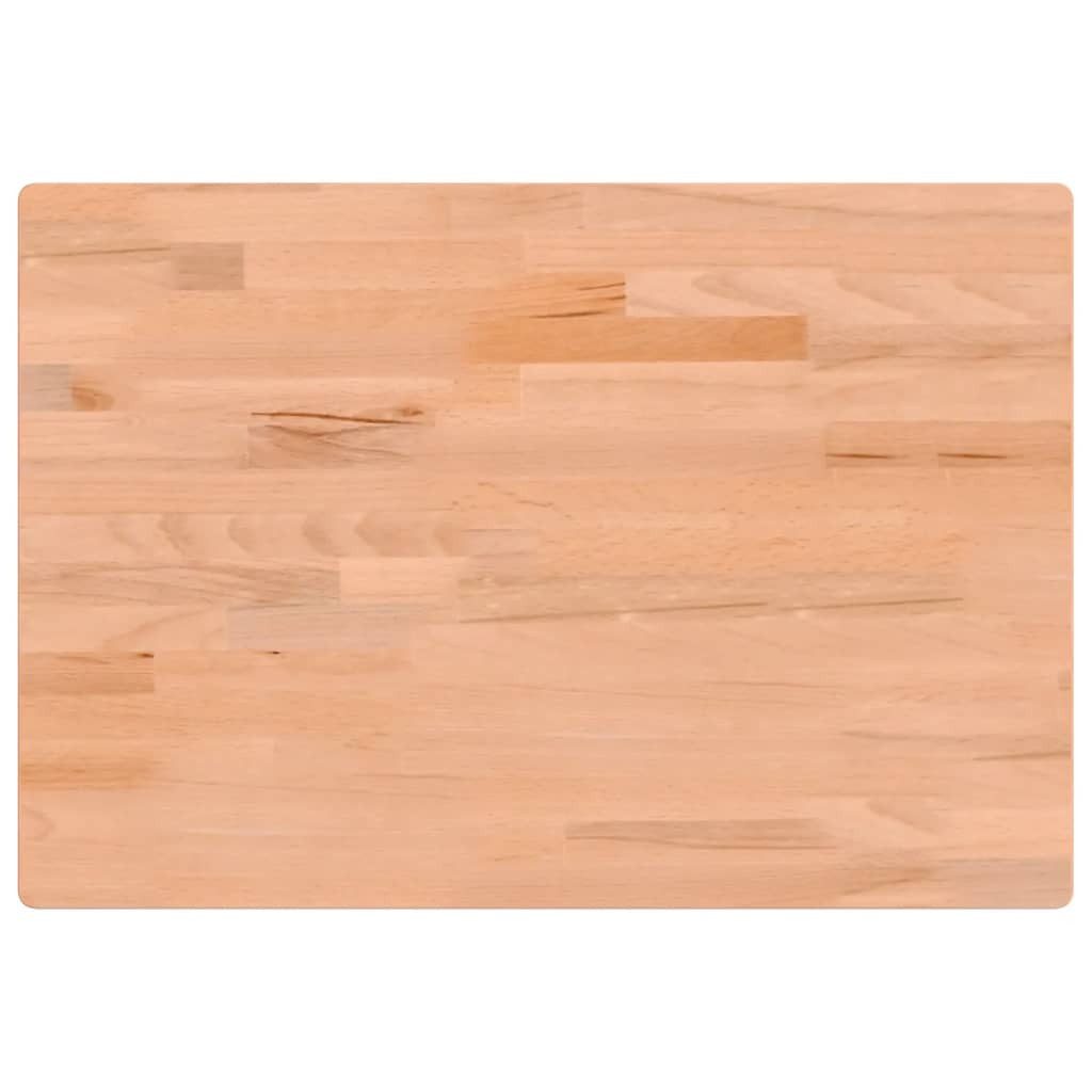 vidaXL Tischplatte Schreibtischplatte 80x55x2,5 cm Massivholz günstig online kaufen