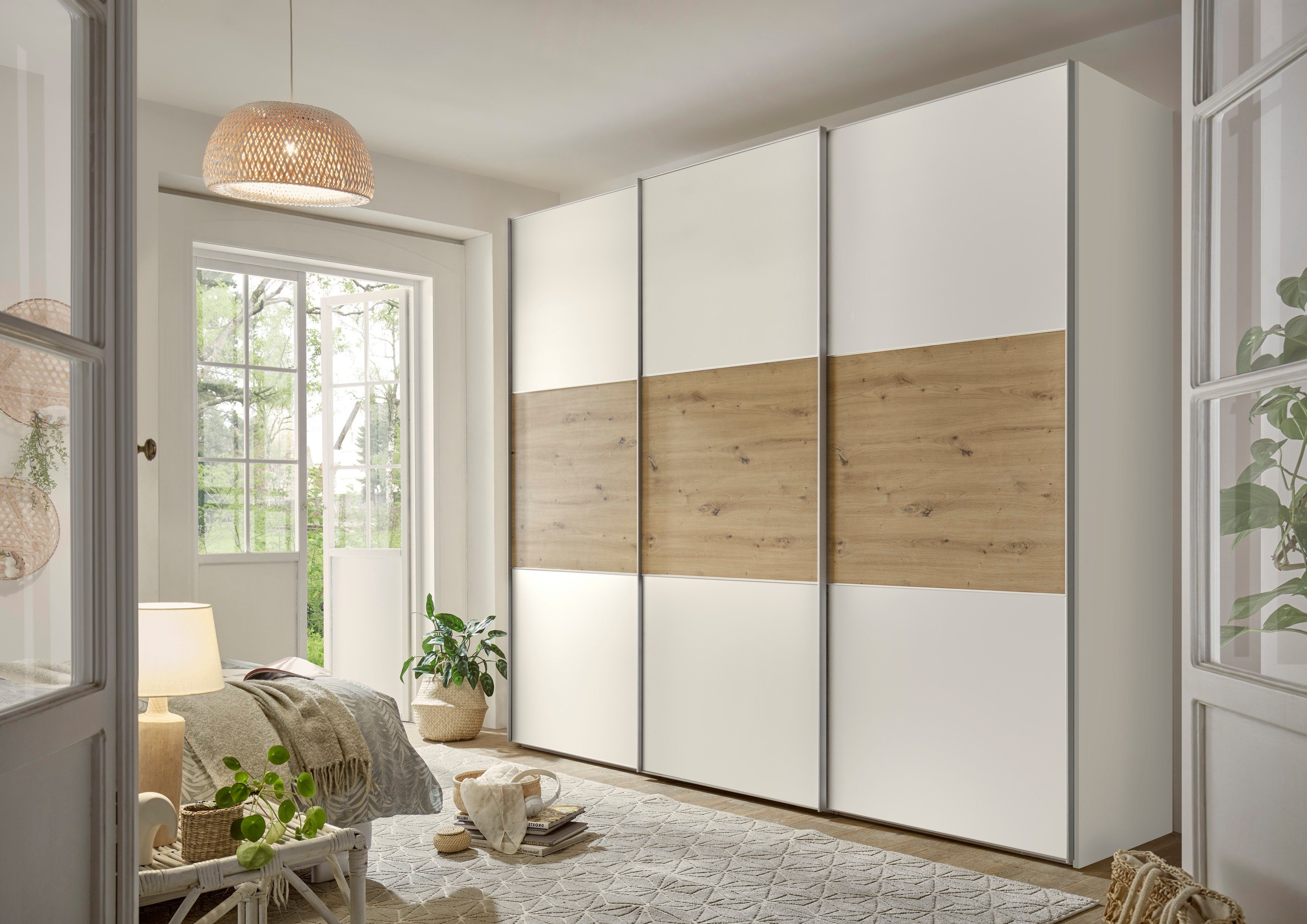 STAUD Schwebetürenschrank Includo, Made in Germany Mit vier verschiedenen Ausstattungsvarianten