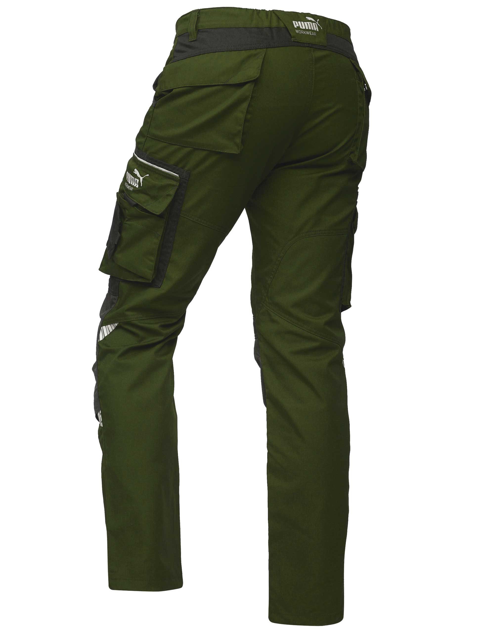 PUMA Workwear Arbeitsbundhose PRECISION X Arbeitshose für Herren - Verstärkte Kniepartien mit vielen Taschen - für Handwerk, Produktion und Baugewerbe