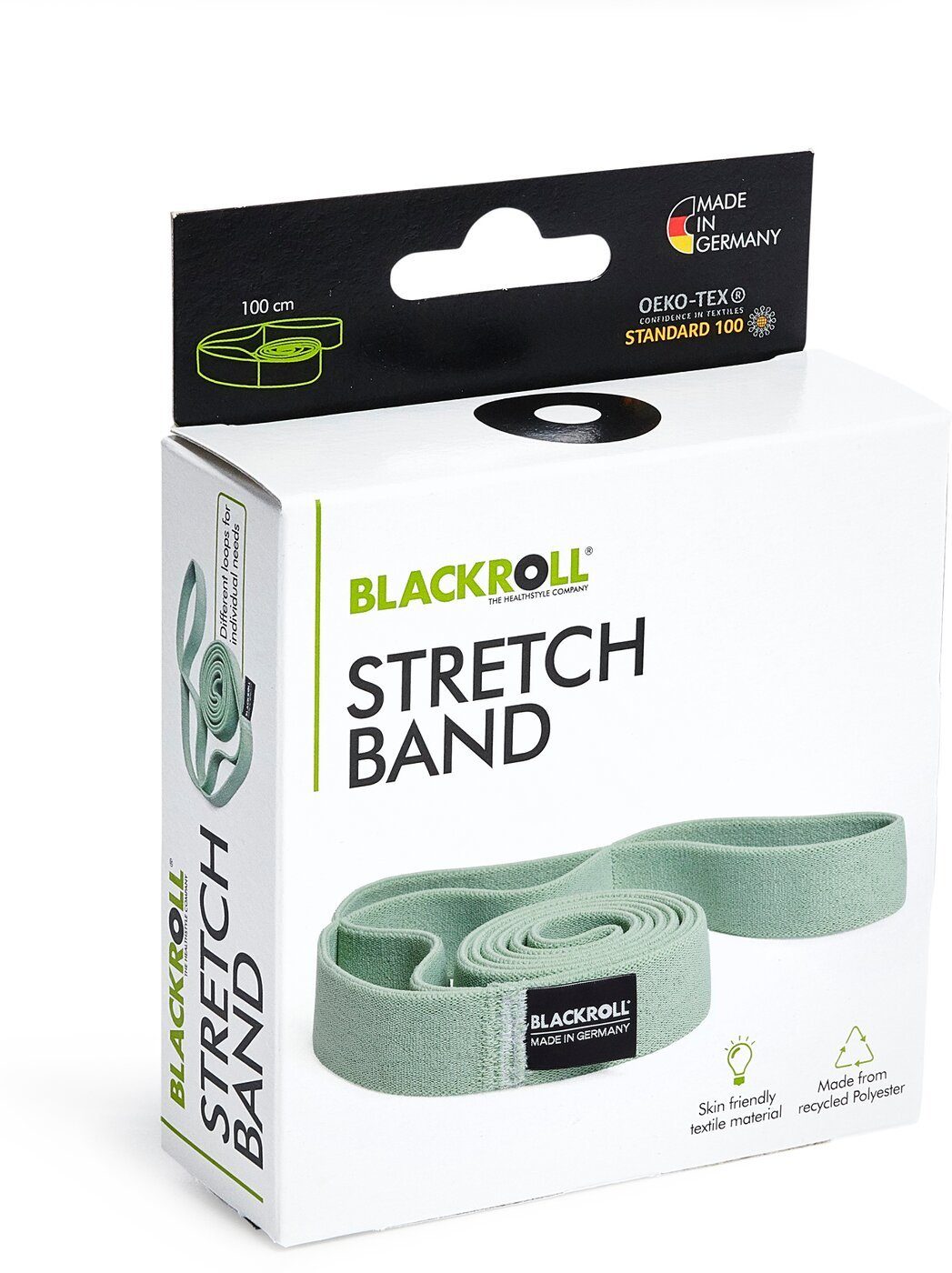 Blackroll Massagerolle BLACKROLL(R) STRETCH BAND BALANCED GREEN