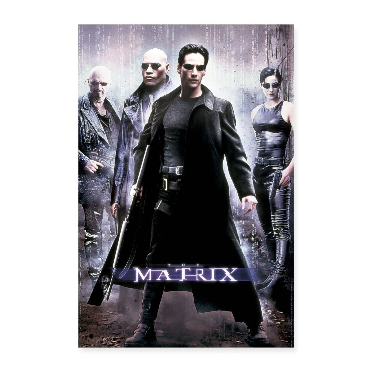 Spreadshirt Poster The Matrix Filmplakat Poster 40x60 cm