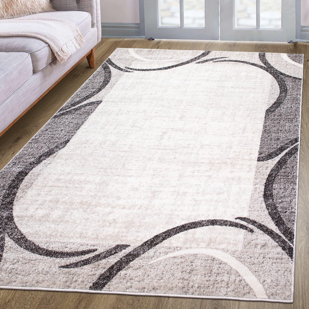 oKu-Tex Teppich Kurzflorteppich, modern, geometrisches Muster, günstig online kaufen
