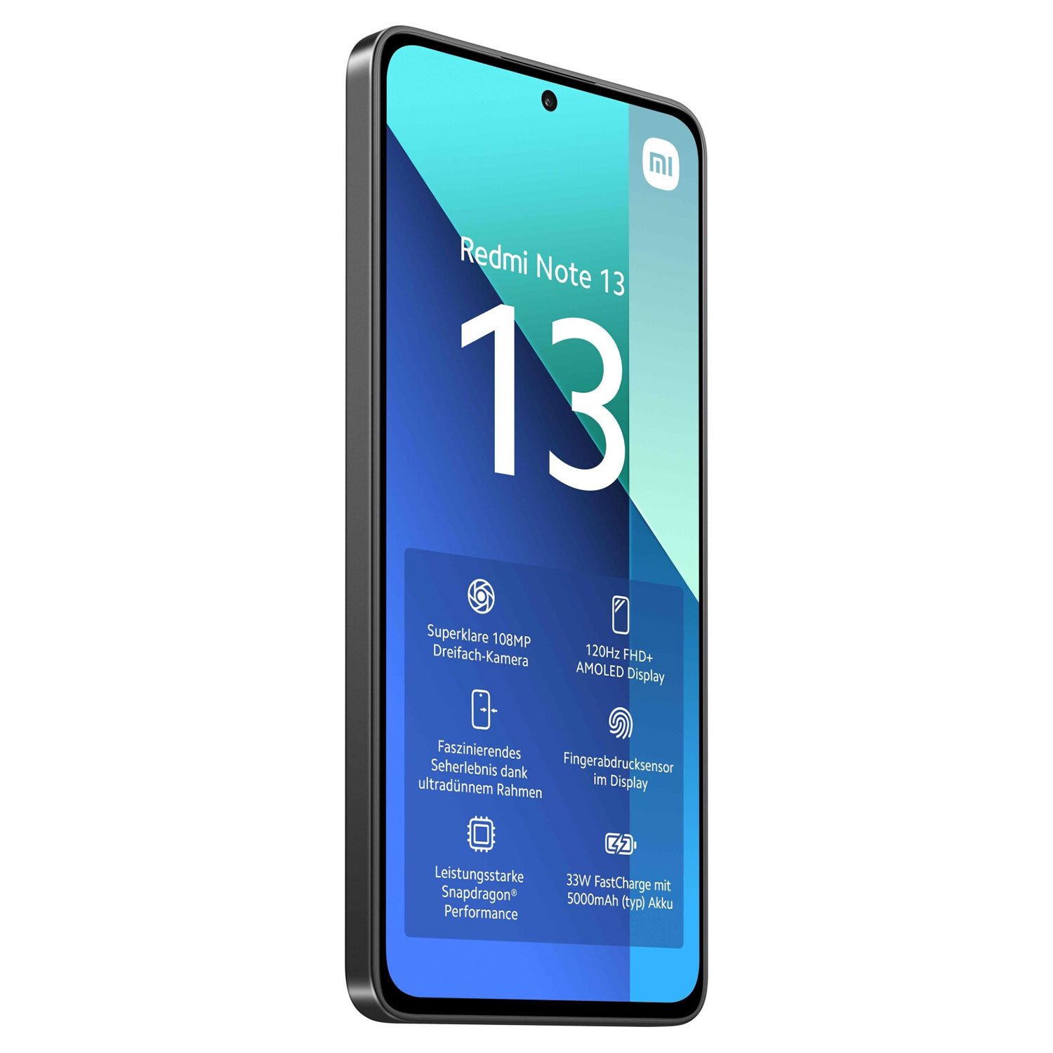 Xiaomi Redmi Note 13 Smartphone (16.94 cm/6.67 Zoll, 256 GB Speicherplatz, 108 MP Kamera)