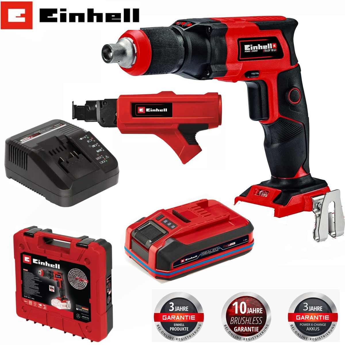 Einhell Akku-Trockenbauschrauber Akku-Trockenbauschrauber TE-DY 18 Li-Seale günstig online kaufen
