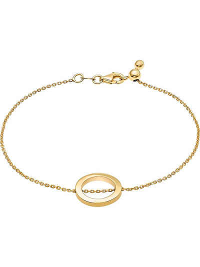 CHRIST Goldarmband »CHRIST Damen-Armband 375er Gelbgold«
