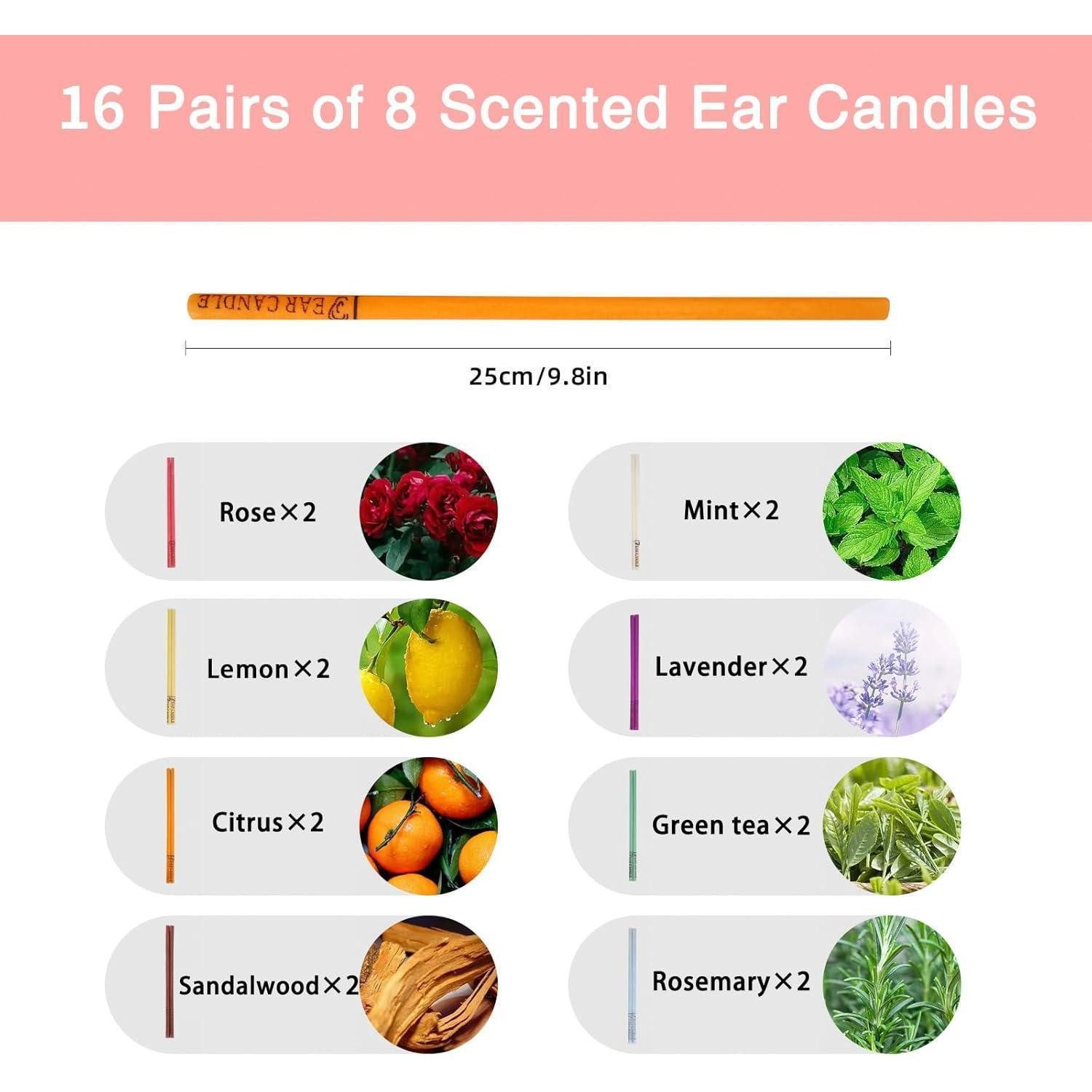 LuxusKollektion Räucherstövchen Ohrenkerzen Bienenwachs 32 Stück Reinigung günstig online kaufen