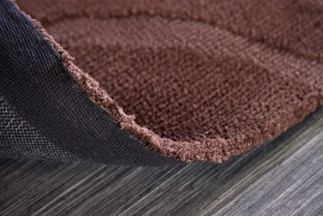 Teppich WAVE 240x170cm braun, riess-ambiente, rechteckig, Höhe: 10 mm, Wohnzimmer · Webstoff · 3D-Effekt · Schlafzimmer · Modern Design