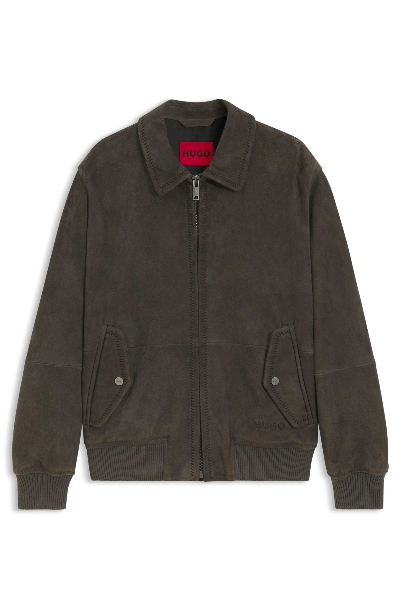 HUGO Lederjacke Lemai 10272791 01
