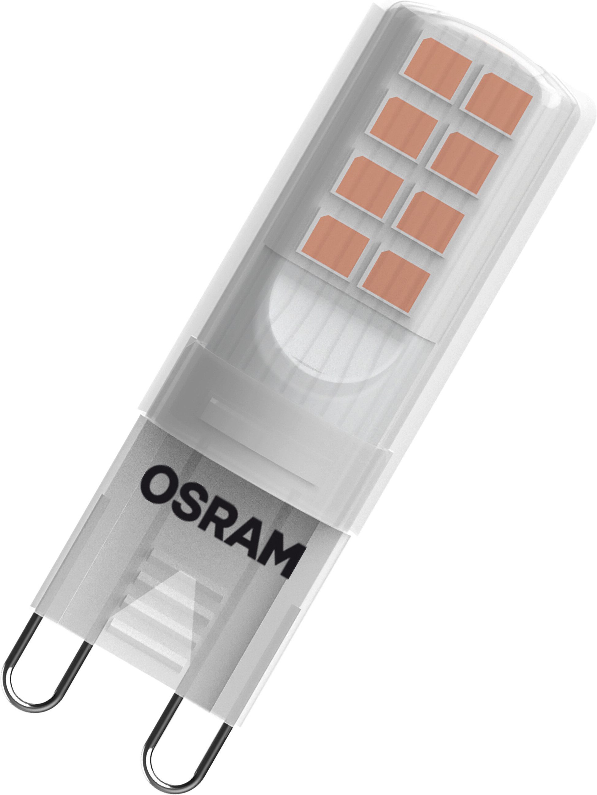 Osram LED-Leuchtmittel Star PINLED-Lampe, Matt, G9, 1 St., Warmweiß