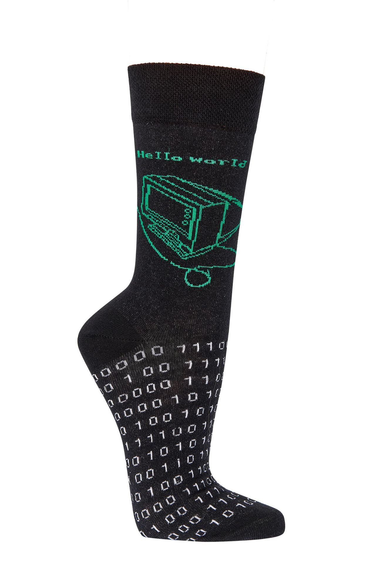 FussFreunde Socken 2 Paar Fun Socken, Spaß mit Socken, viele lustige Motive, Geschenkidee (Set, 2 Paar) handgekettelte Zehennaht, Piqué-Komfortbund