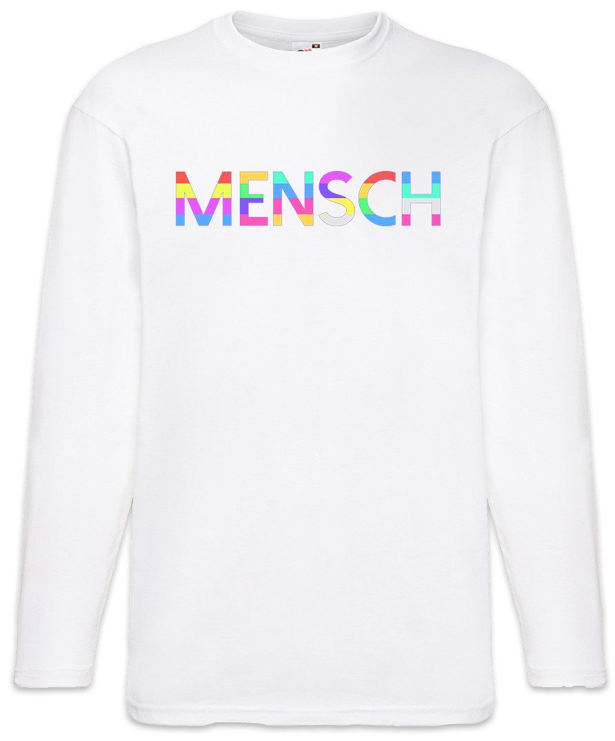 Langarmshirt Mensch Regenbogen Langarm T-Shirt Diversität Philanthrop Human Rainbow