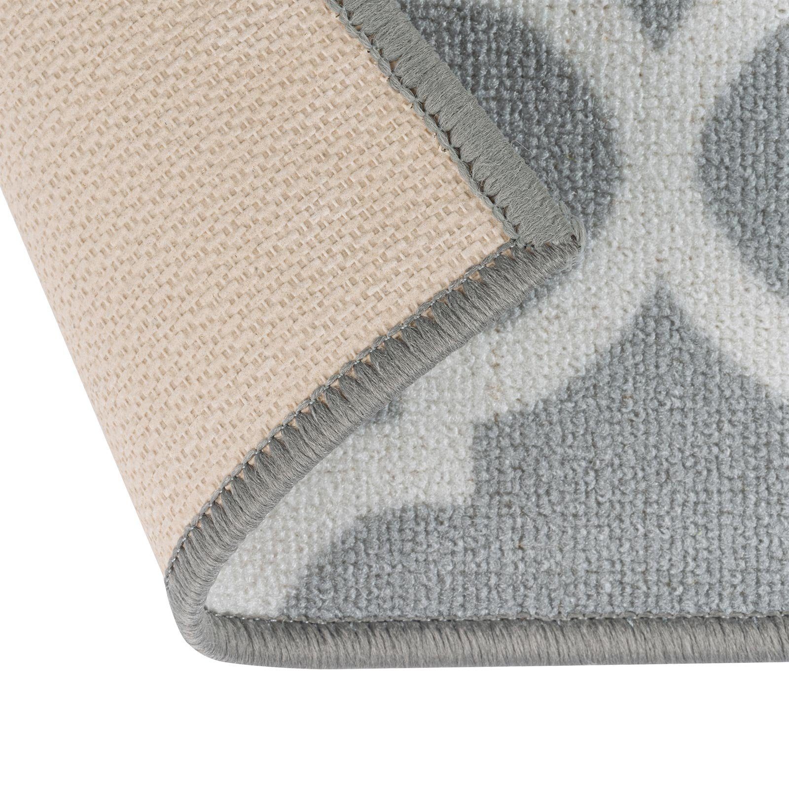 Karat Läufer Kuala Lumpur, Teppich in vielen Größen, 100% Polypropylen, Wohnteppich, Rechteckig, Höhe: 5 mm