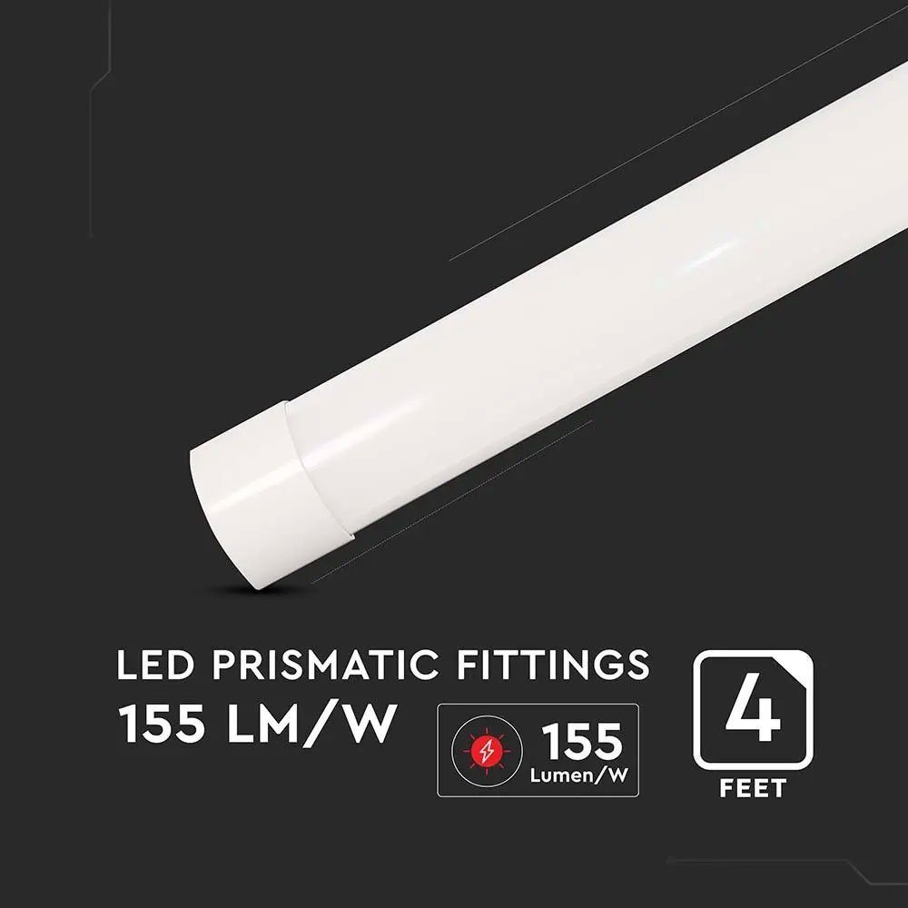 etc-shop LED neutralweiß fest Werkstattlampe LED-Leuchtmittel LED Industrielampe verbaut, L120cm Wannenleuchte Deckenleuchte, 2x Neutralweiß
