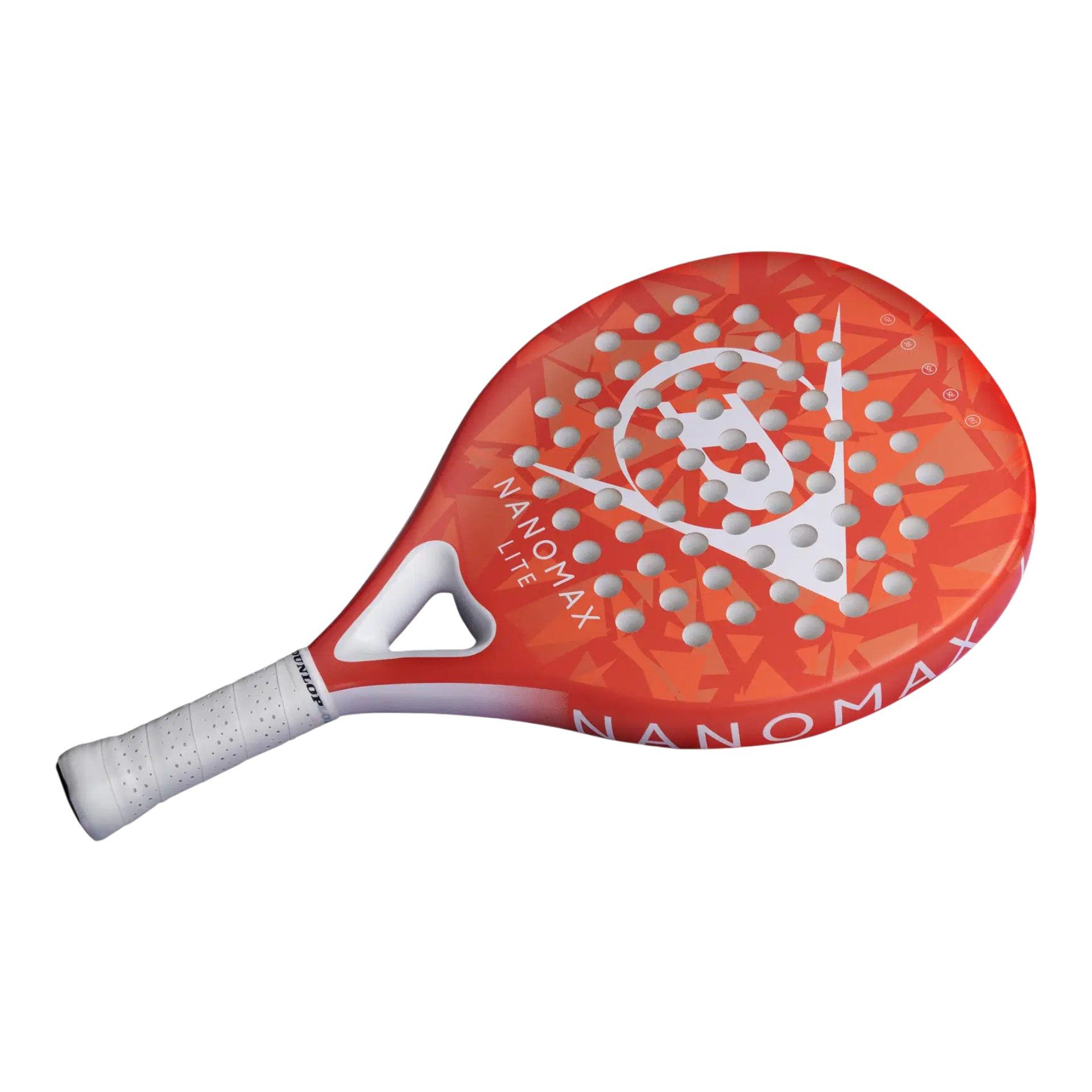 Dunlop Padelschläger Nanomax Lite 350g/Rund/Freizeit rot