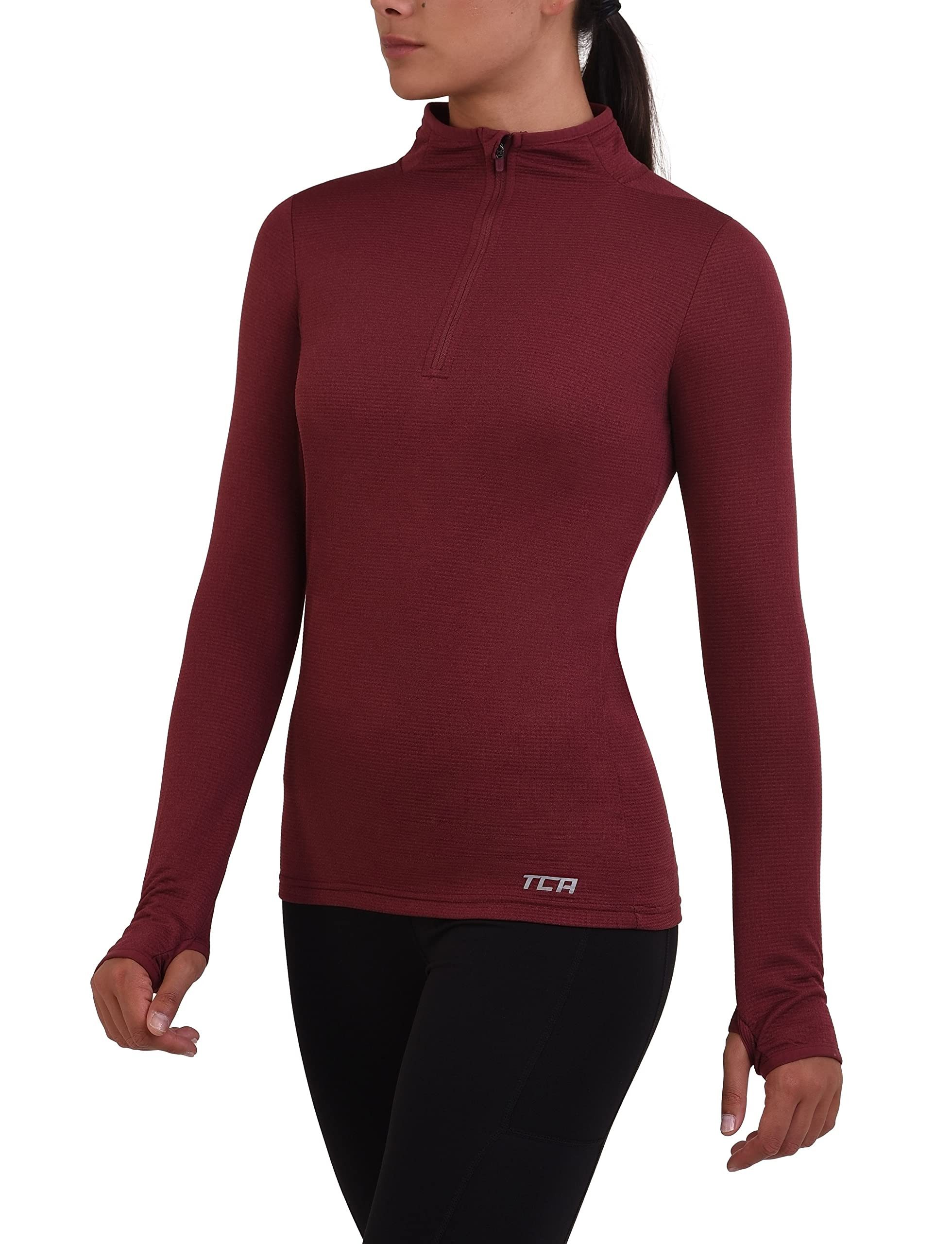 TCA Trainingsshirt Damen Sport Shirt Langarm günstig online kaufen