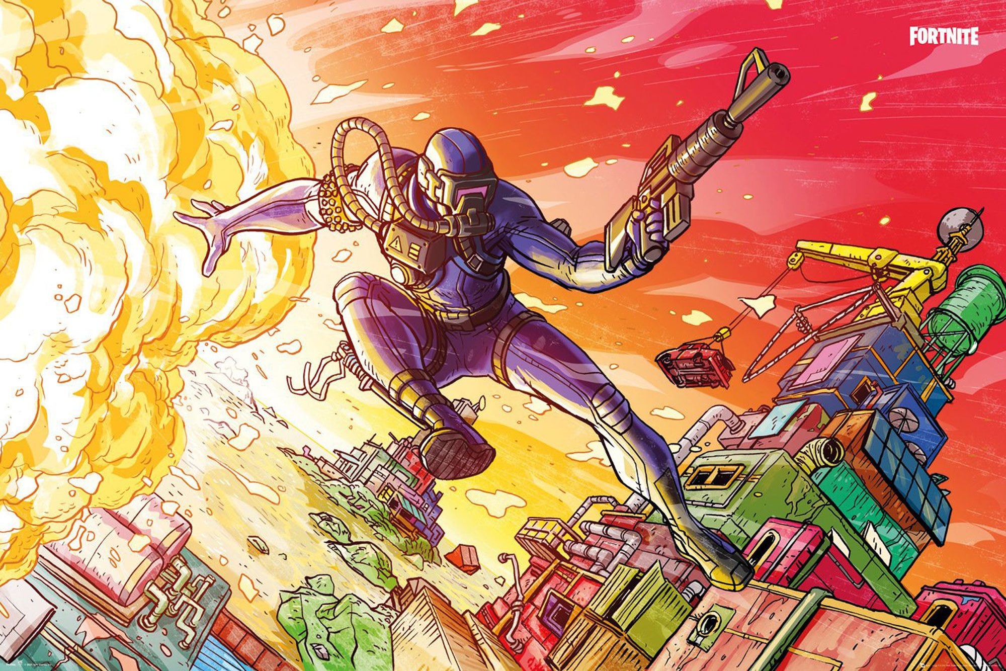 Poster Fortnite - Poster - Scuba günstig online kaufen