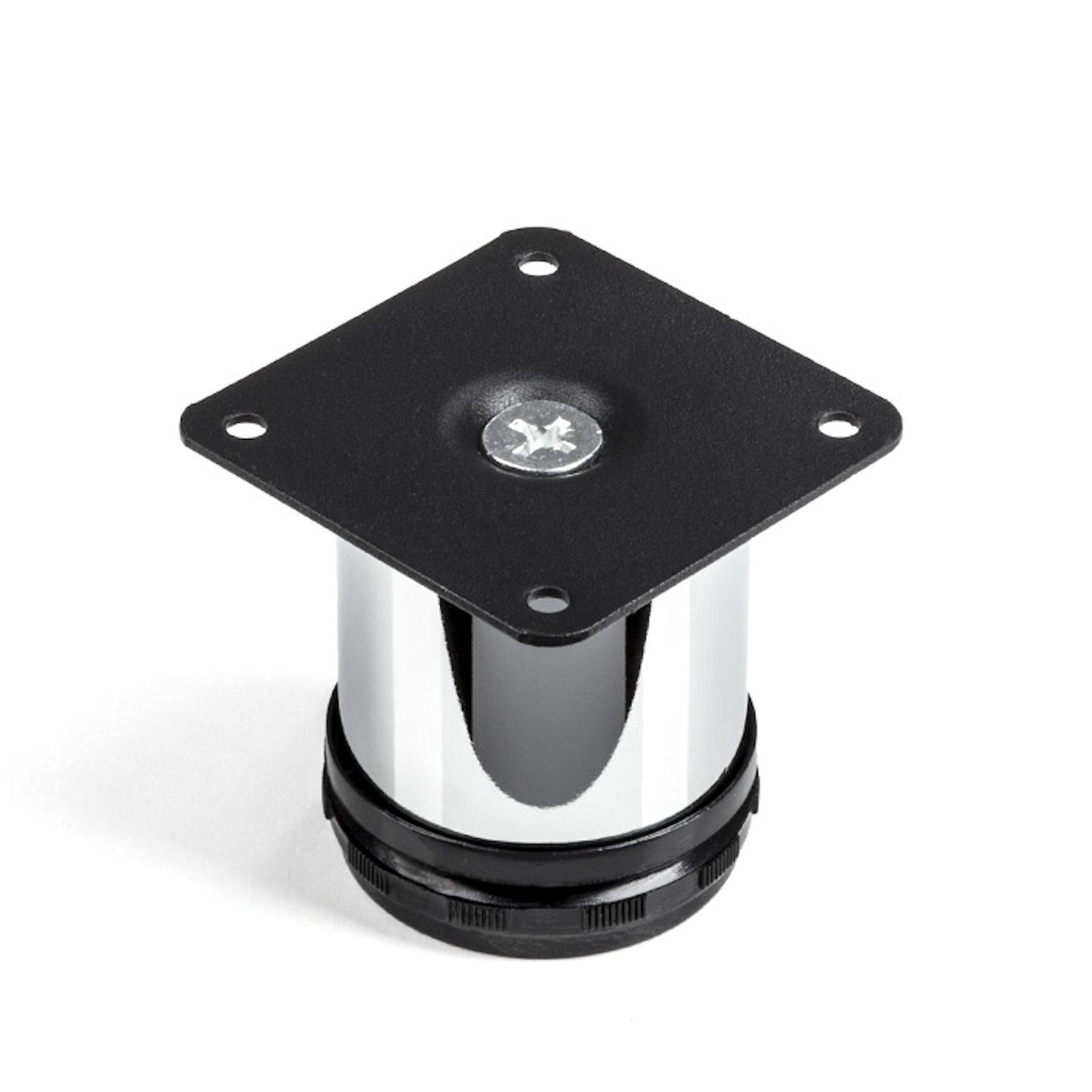 Möbelfuß Möbelfuß JIM verchromt Ø 50 mm Tragkraft: 250 kg Höhe: 60-200 mm