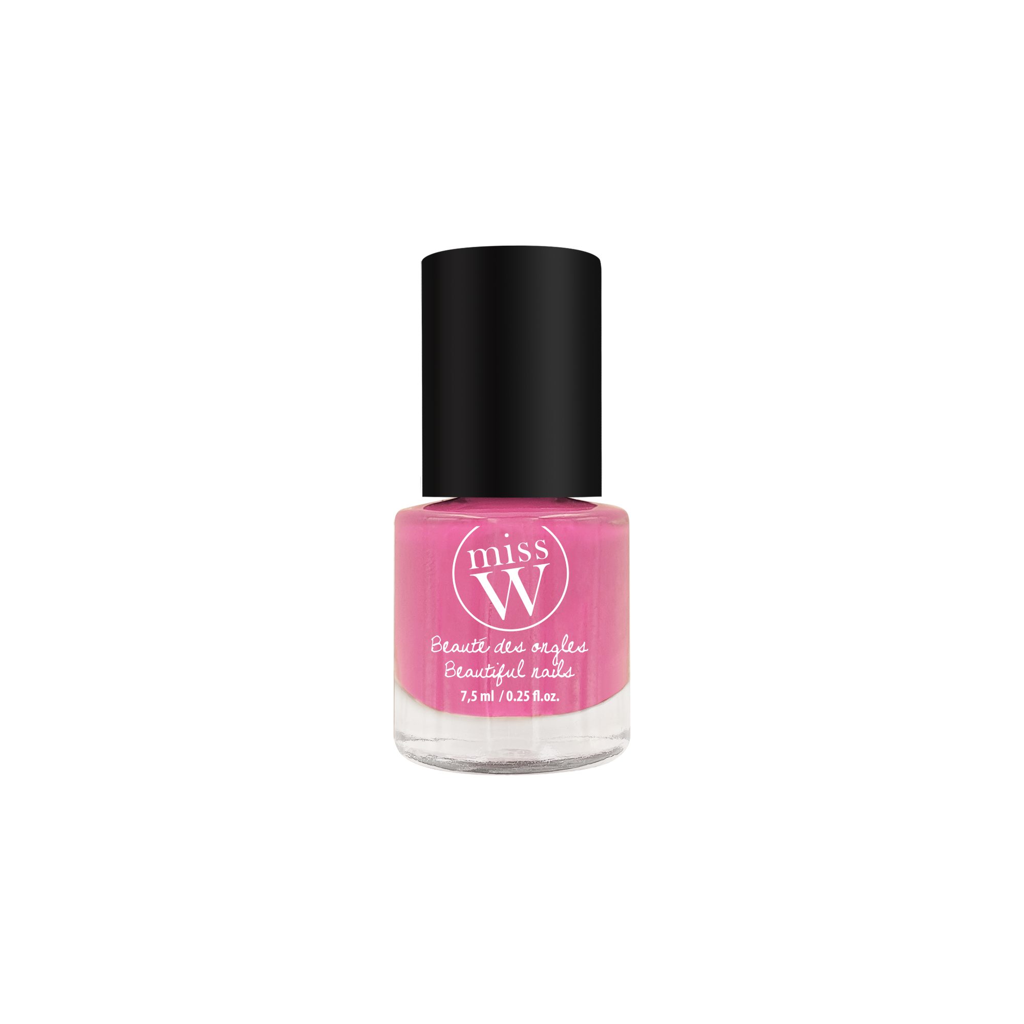Nagellack für leuchtende Farbe mit schnelltrocknendem Überlack