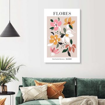 Posterlounge Forex-Bild Sisi And Seb, Flores - Blumen im Botanischen Garten, Kinderzimmer Boho Kindermotive