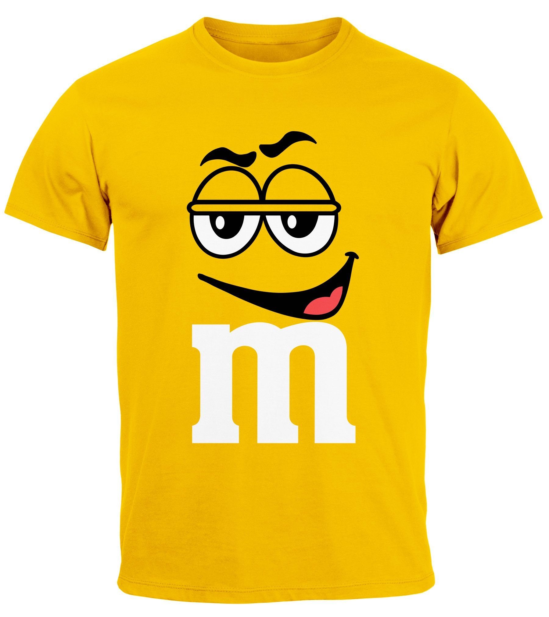 MoonWorks Print-Shirt Herren T-Shirt Fasching Karneval günstig online kaufen