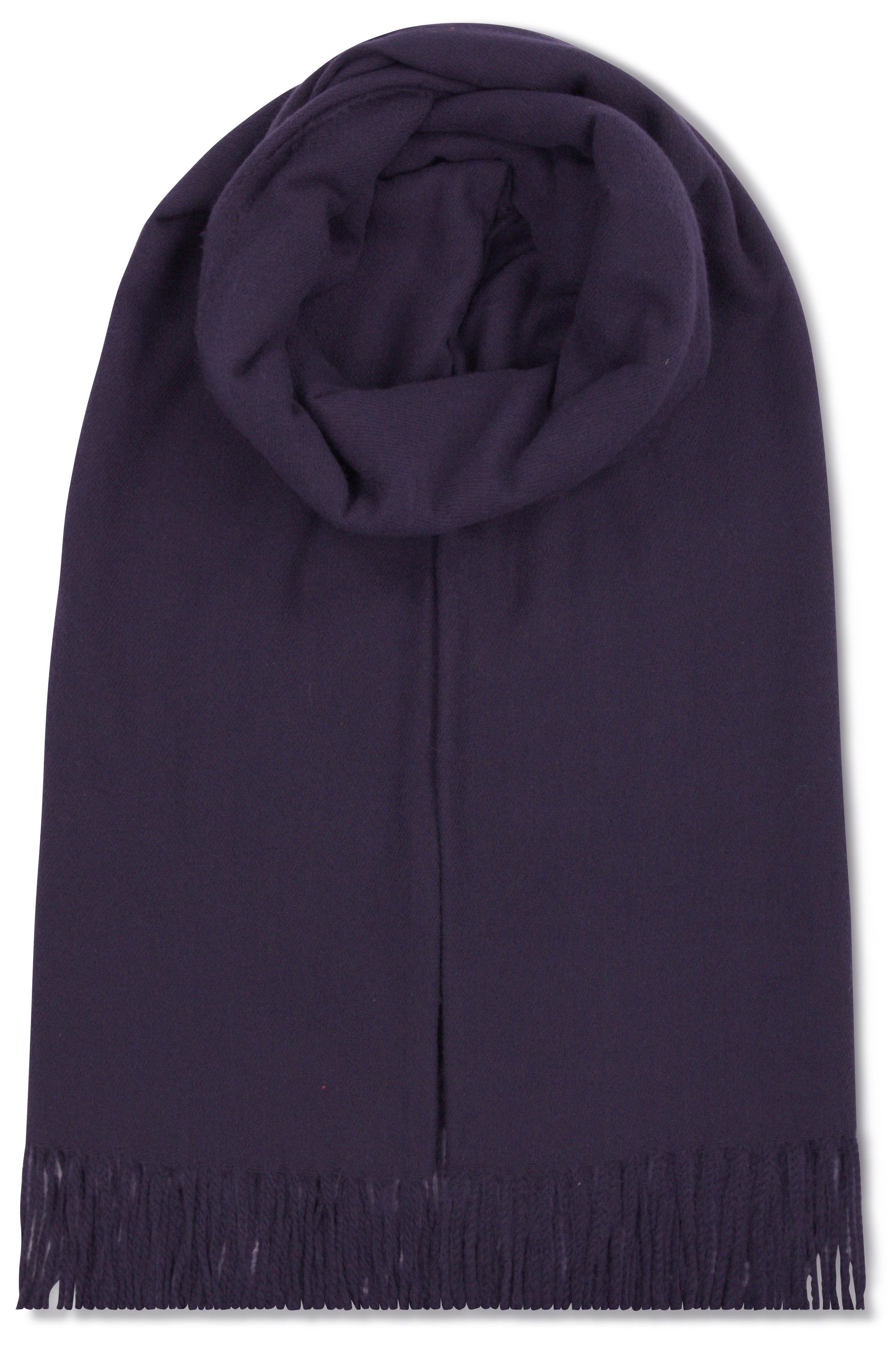 malito more than fashion Modeschal S600, langer unifarbener Modeschal Herbs günstig online kaufen