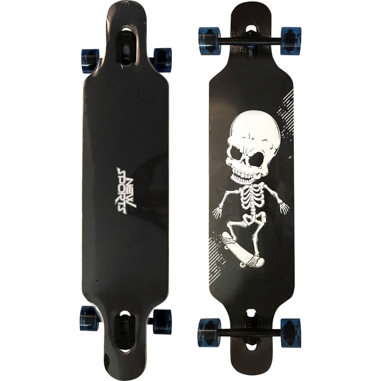 Longboard 73422922 New Sports Longboard Skull
