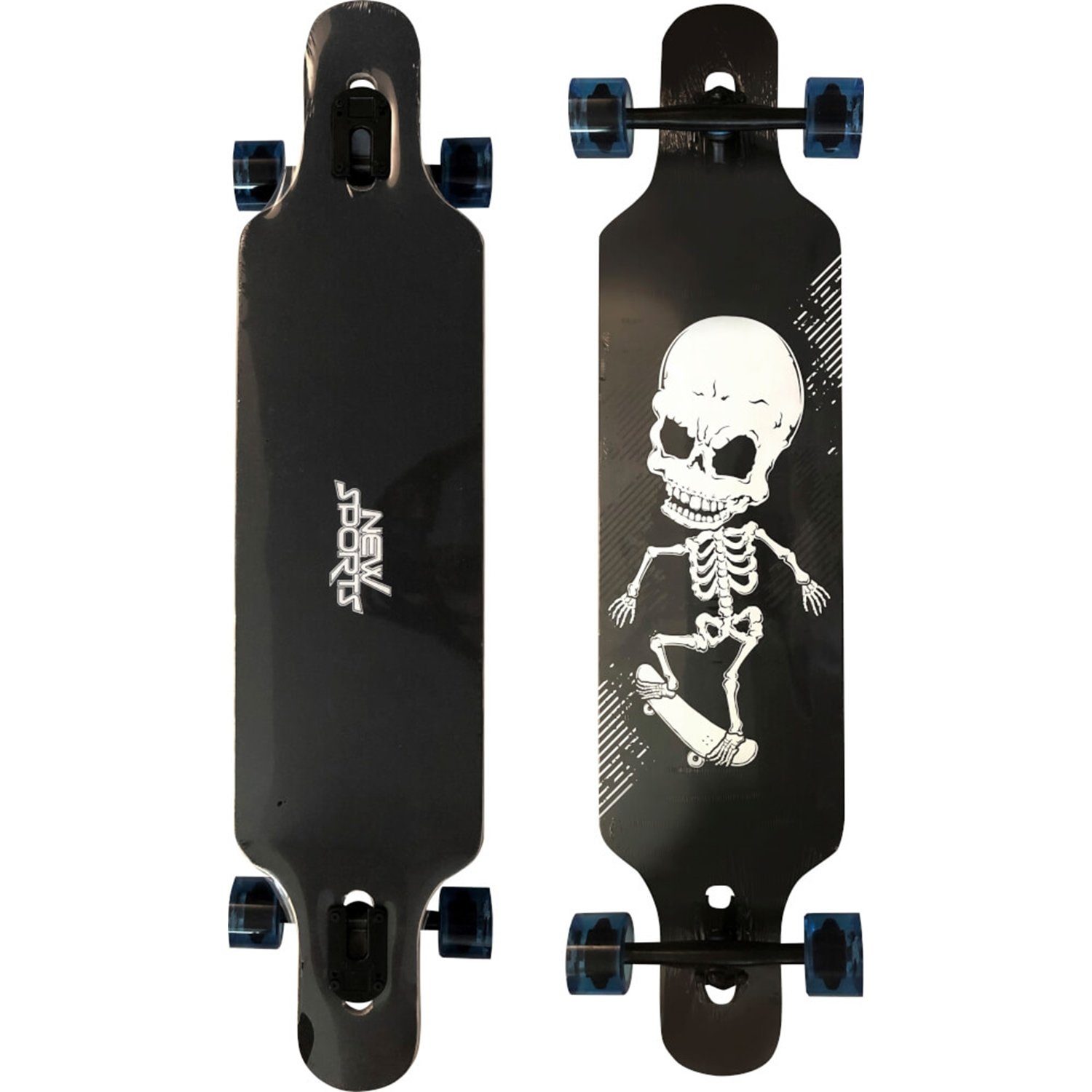 Vedes Longboard 73422922 New Sports Longboard Skull