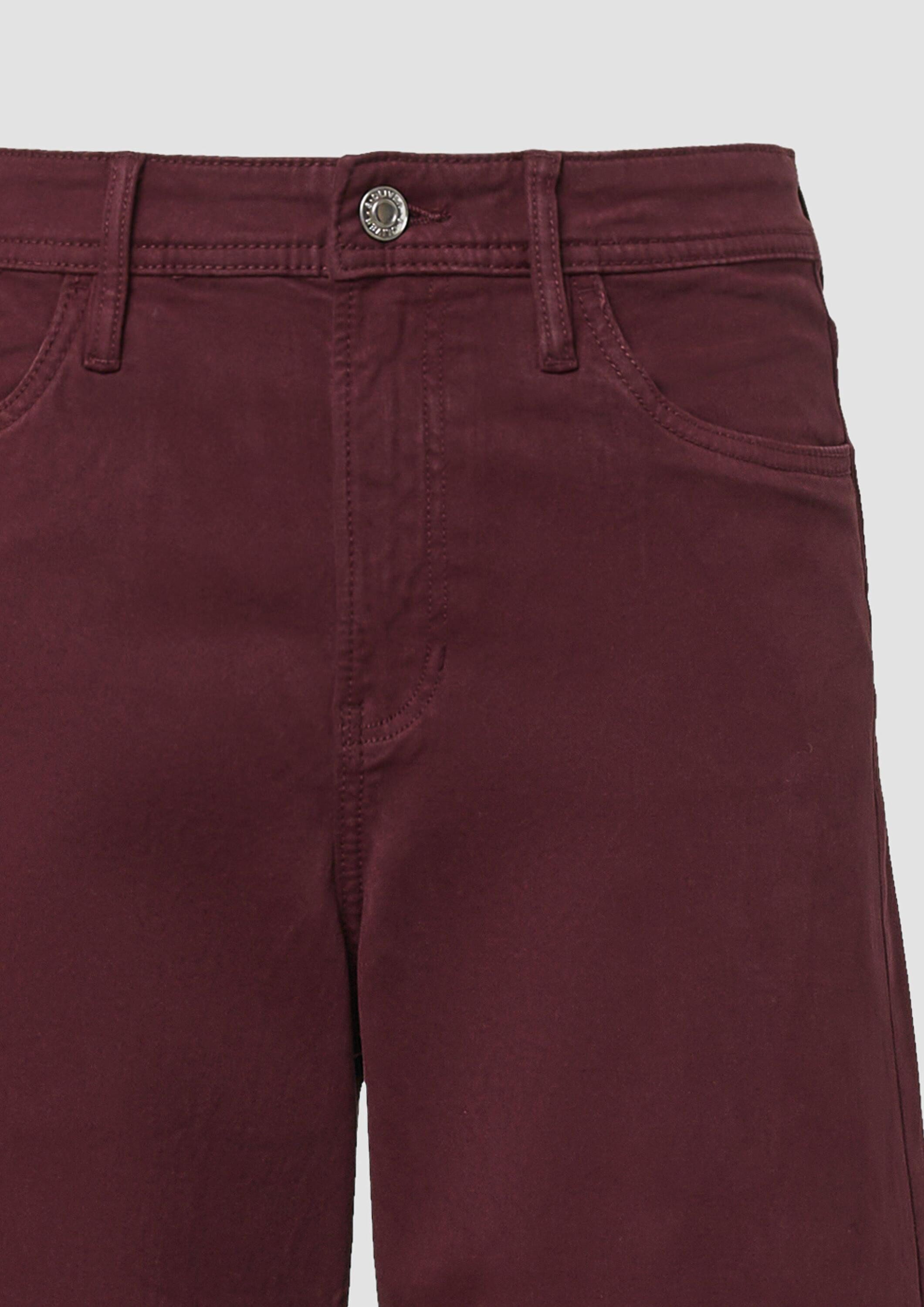 s.Oliver Weite Jeans Jeans-Hose SURI Coloured Jeans Suri / Regular Fit / High Rise / Wide Leg