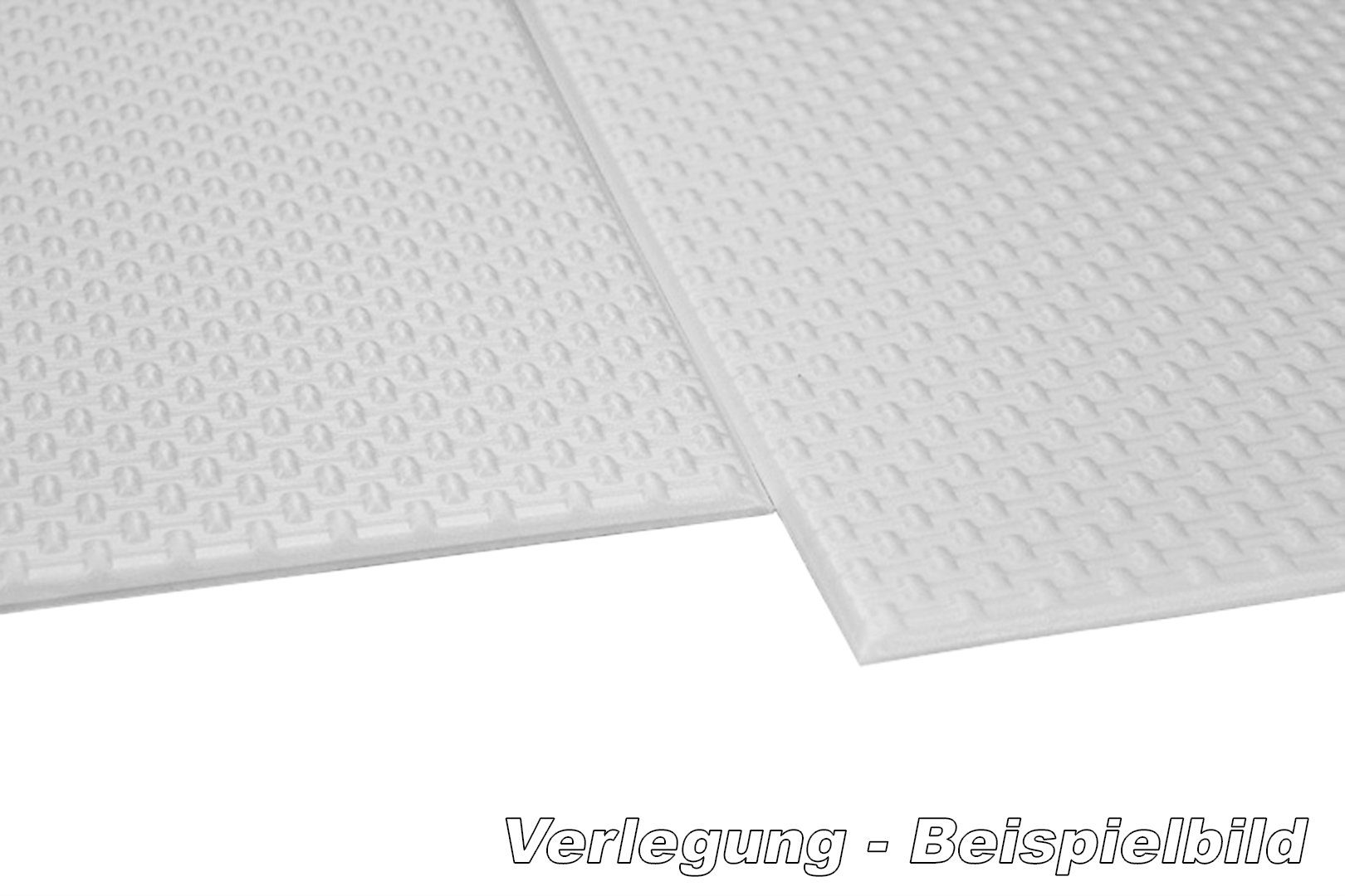 Hexim formfest) farbige Nr.98 XPS Dekor Deckenverkleidung BS Styropor - 50x50cm und Wand- große Deckenplatten (2 Auswahl Platten Wanddekoobjekt qm
