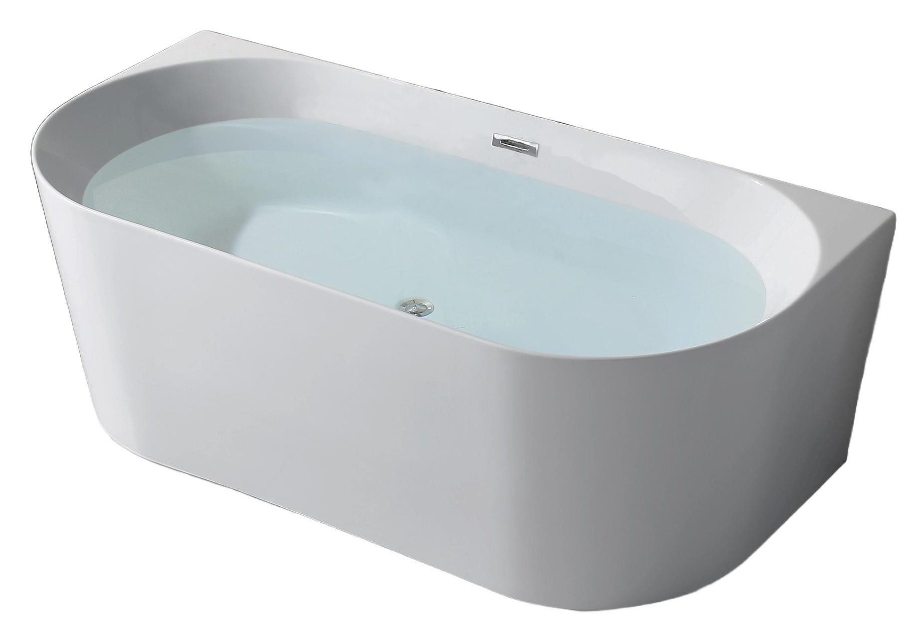 Xlmoebel Badewanne Acryl-Badewanne in elegantem Design für entspannende Momente, Hergestellt in Europa