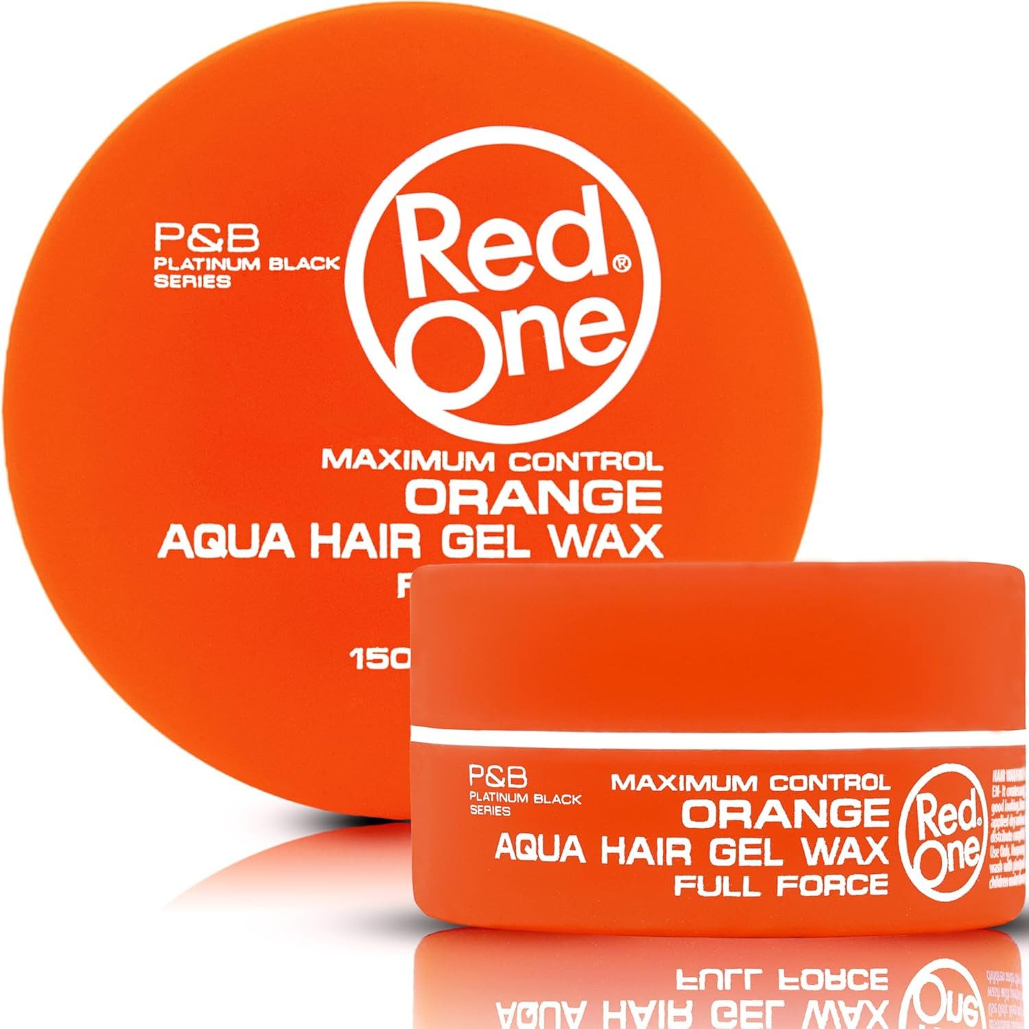 RedOne Haarwachs Haarwachs Styling Wax 150ml Orange, 3-tlg.