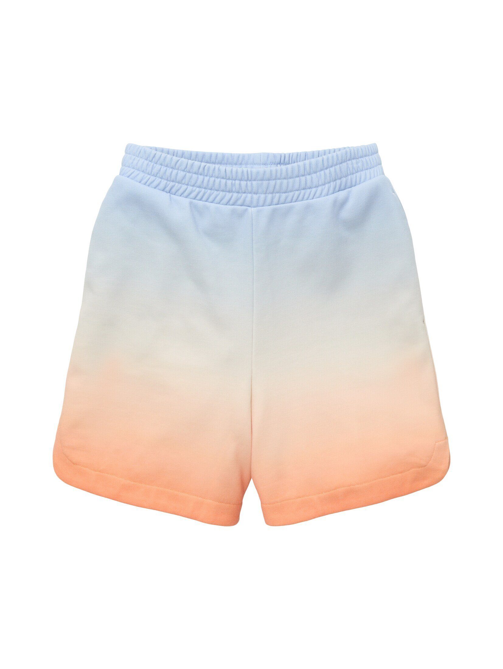TOM TAILOR Denim Bermudas Shorts mit Farbverlauf
