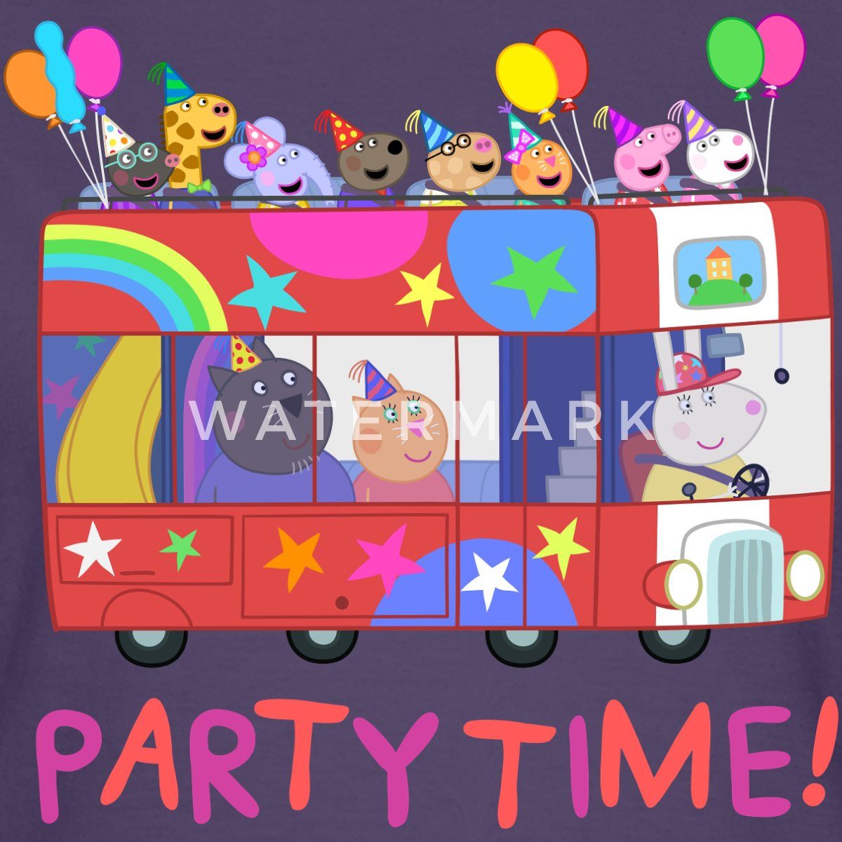 Spreadshirt T-Shirt Peppa Pig Design Party günstig online kaufen