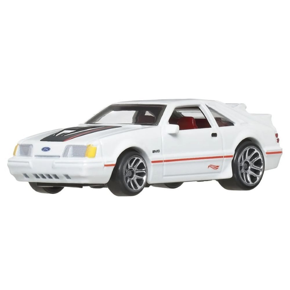Hot Wheels Spielzeug-Rennwagen Ford Mustang SVO 1984 JBY50 Hot Wheels Silver Series Fahrzeug