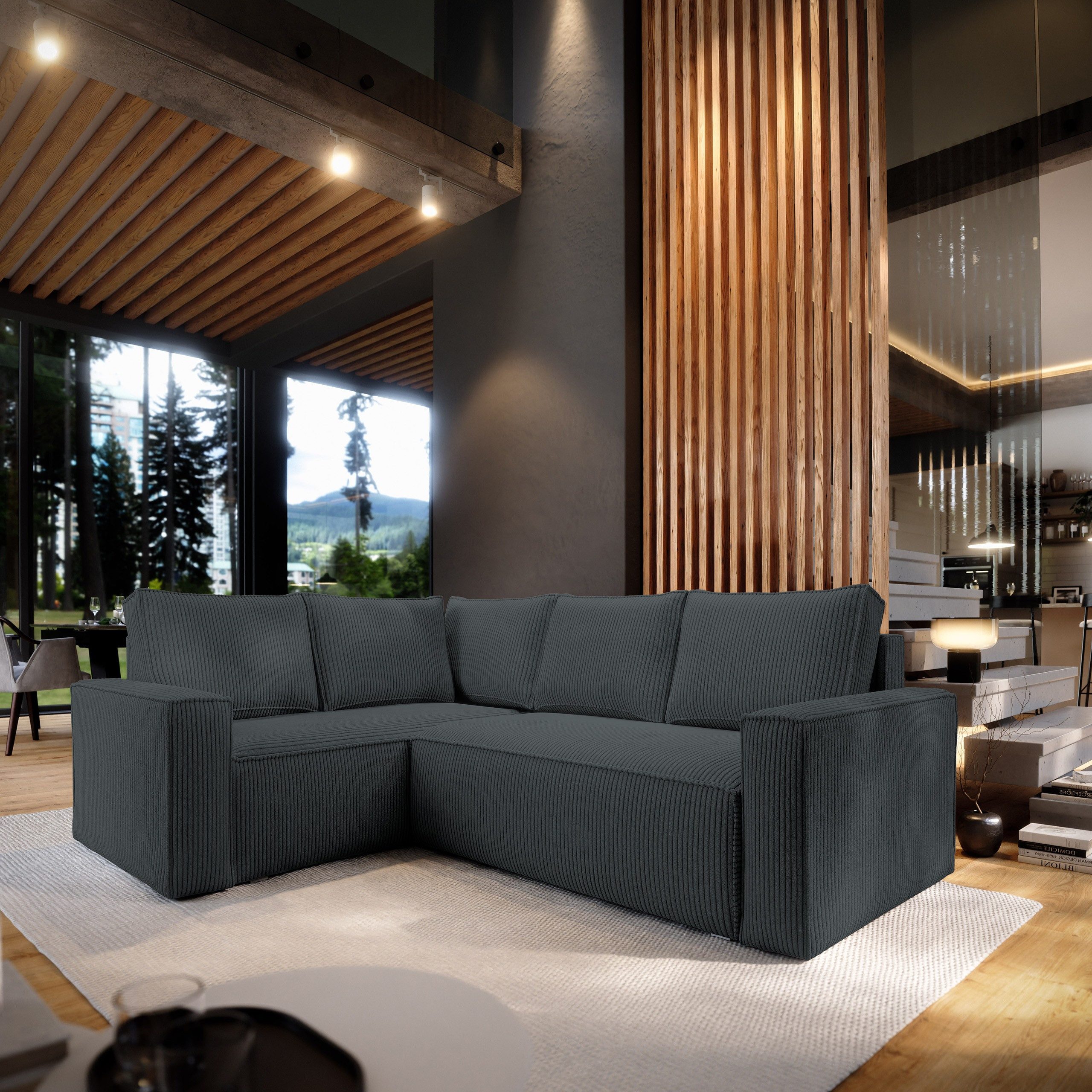 Masseno Ecksofa ESTANO mit Schlaffunktion L-Form, günstig online kaufen