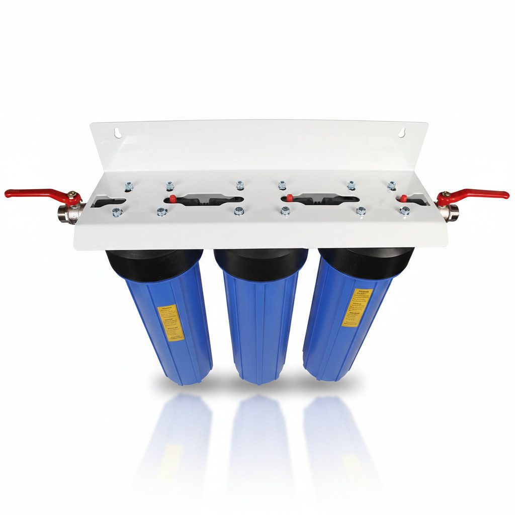Trinkwasserladen Vorfilter, Eisenfilter Spezial 20'' Zoll Hauswasseranlage 3 stufig