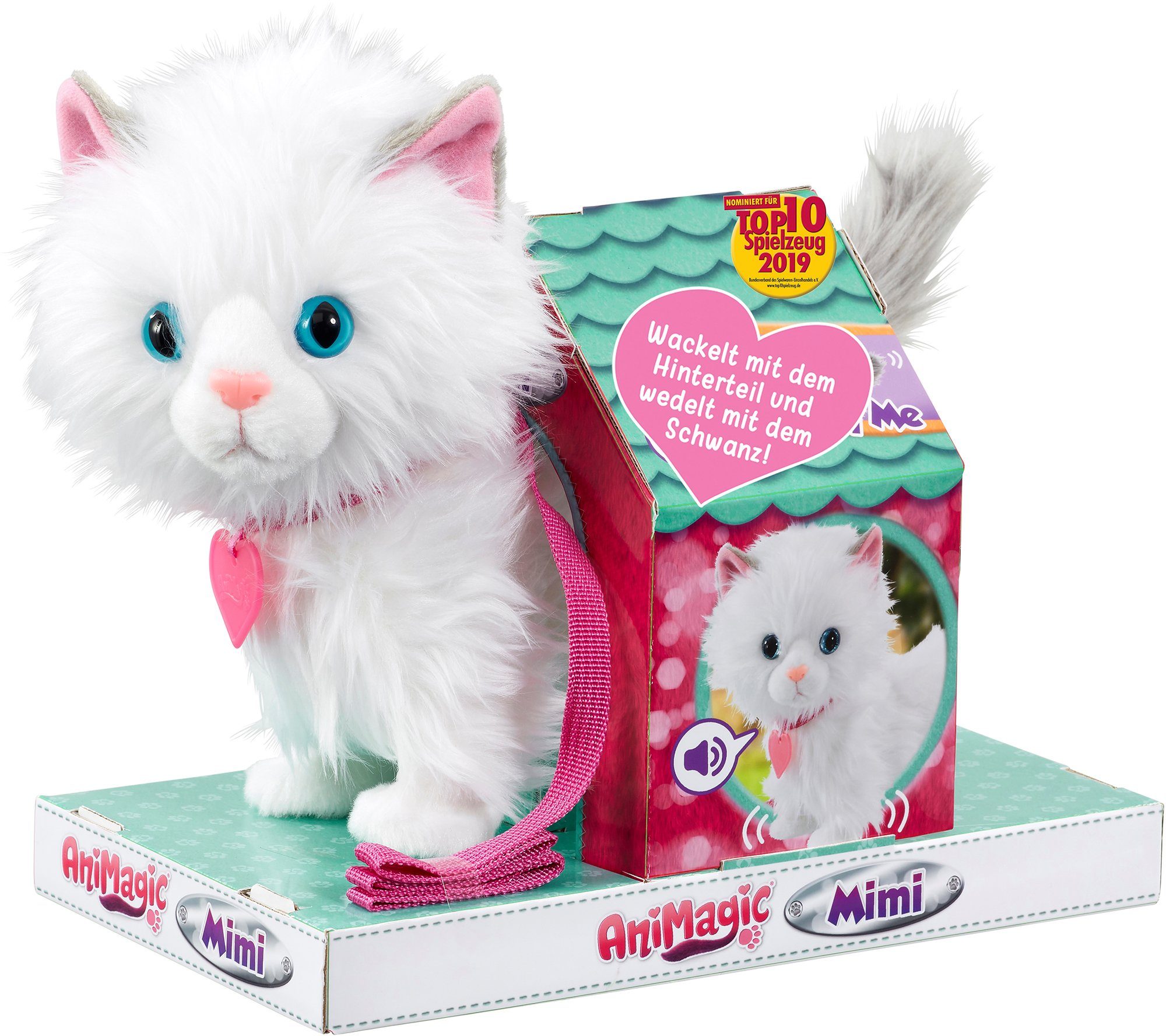 Goliath® Kuscheltier »AniMagic - Katze Mimi«, elektronisches Haustier