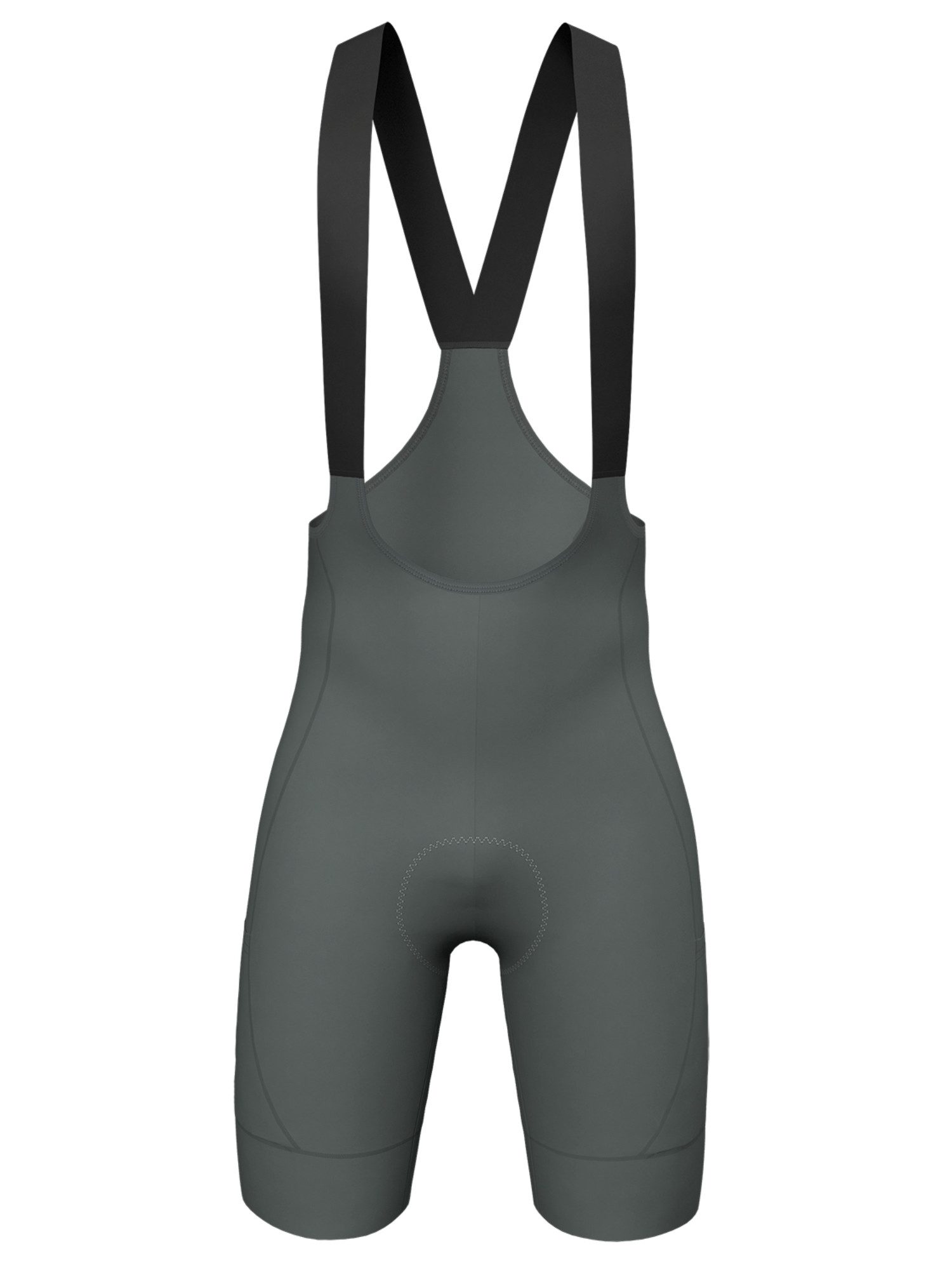 Wulibike Radhose Herren Cargo-Trägerhose GEL-Polster V-Träger Reflektierend (1-tlg) Figurbetonter Schnitt mit 3 Taschen für Renn- & Gravelrad