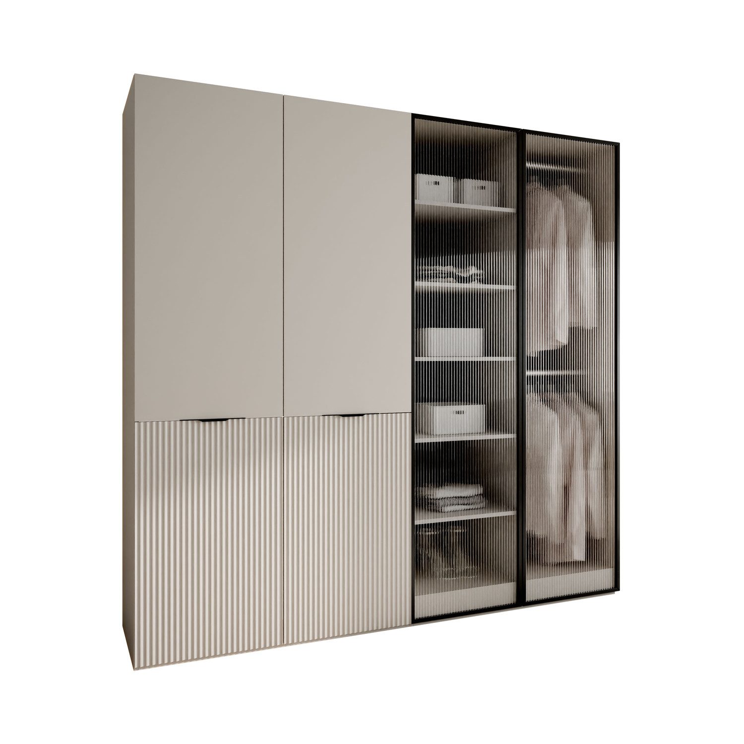 Lookway Kleiderschrank SANDBOX KASCHMIR 200 202x49x200 cm