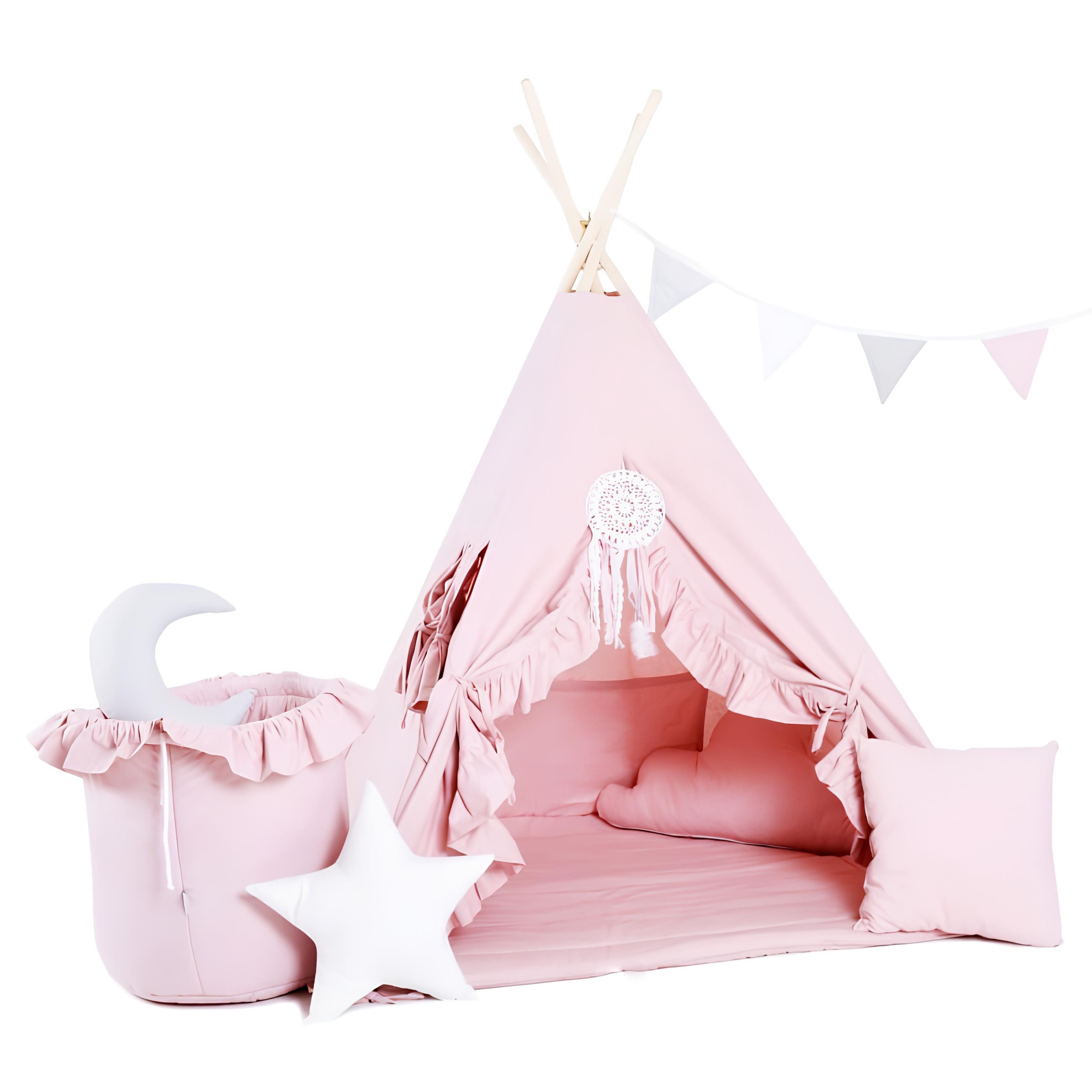 Rainbow Kids Tipi-Zelt Kinderzelt Spielzelt Teepee günstig online kaufen