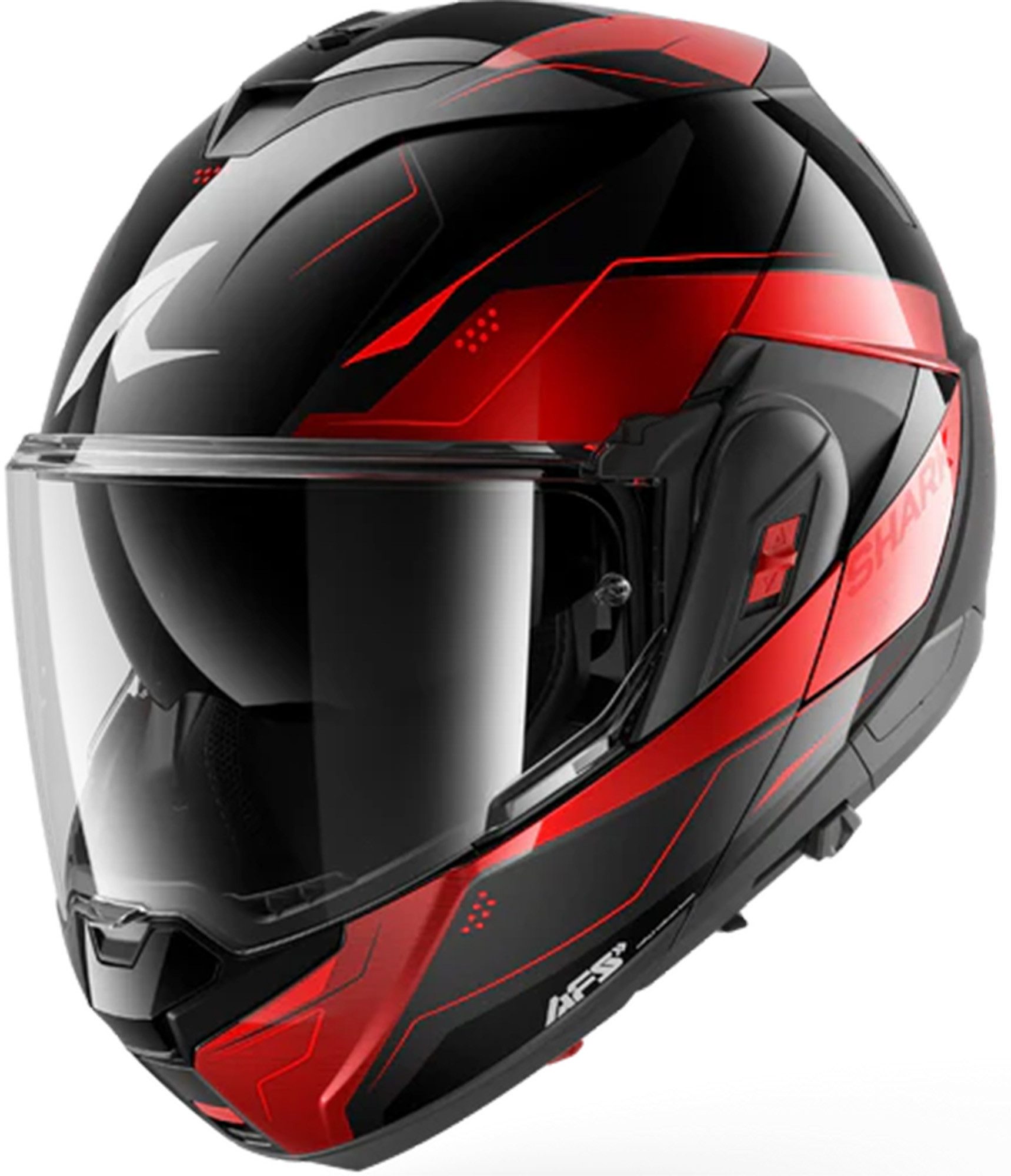 Shark Motorradhelm Oxo Mekarium Klapphelm, Vorbereitet Für Kommunikationssystem,geeignet Brillenträger,pinlo