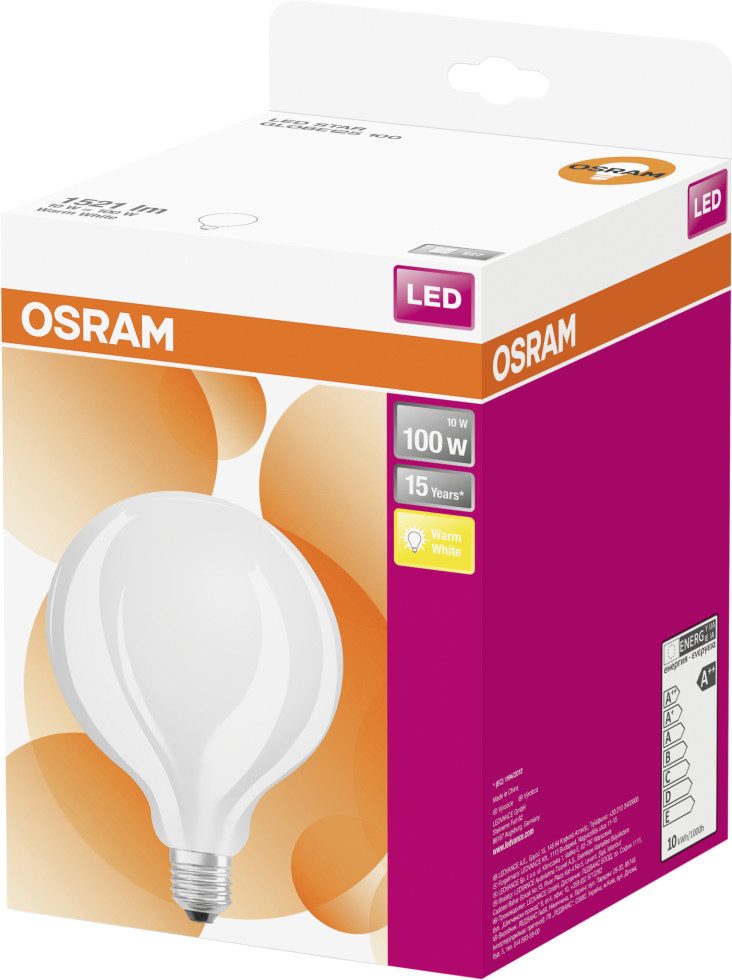 Osram LED-Leuchtmittel Osram LED Leuchtmittel Retro Classic E27 11W, Nicht dimmbar