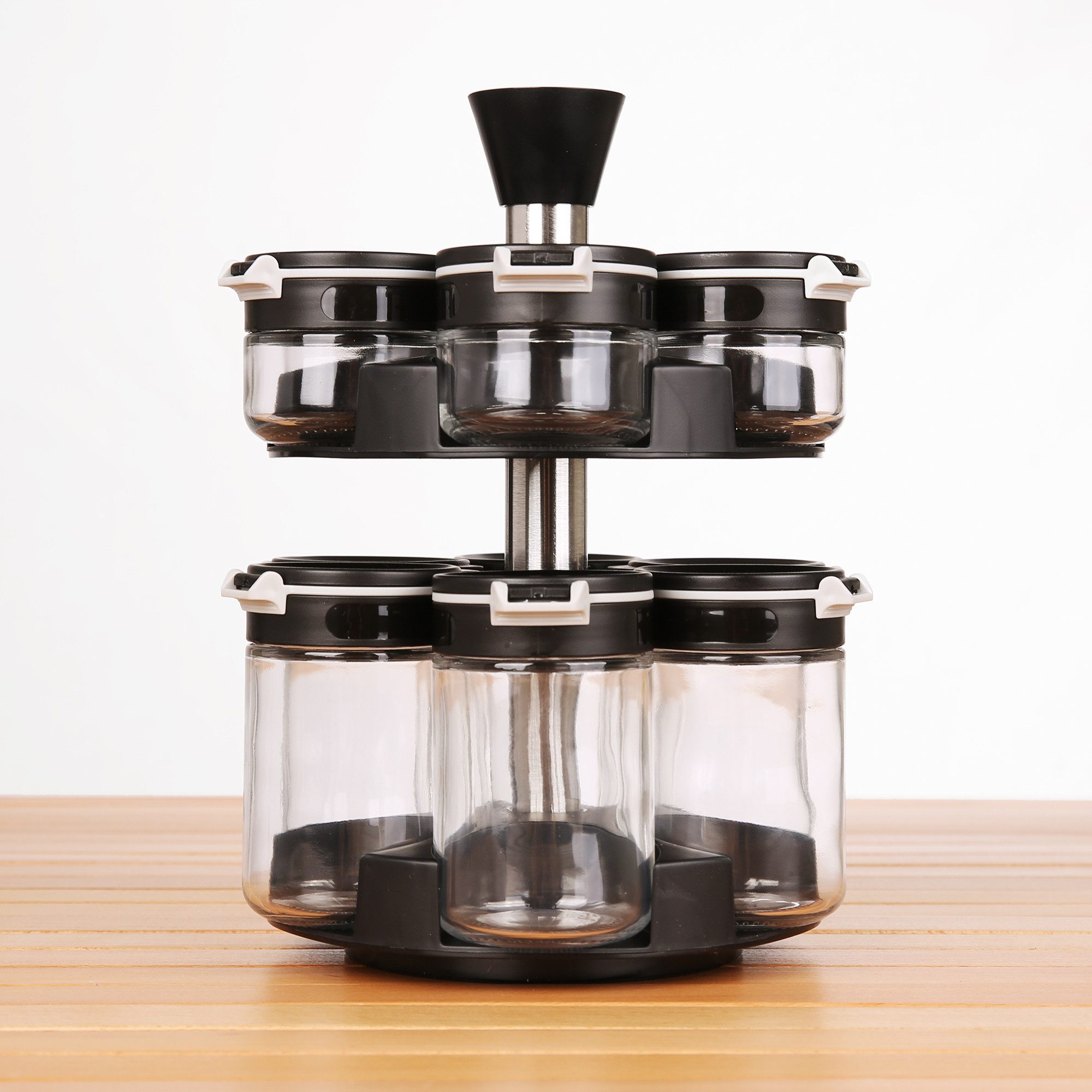 yourGEAR Gewürzkarussell your GEAR Gewürzstreuer Double-Flip 12 Gewürzdosen günstig online kaufen