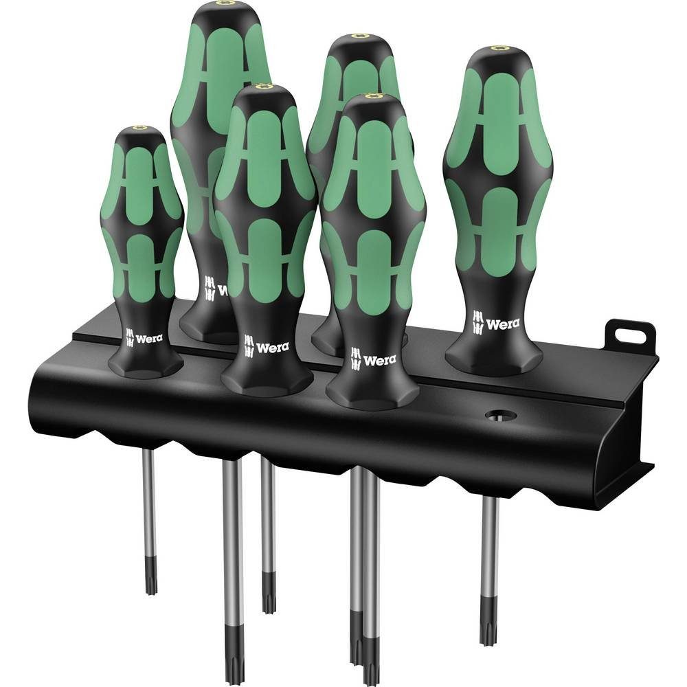 Wera Schraubendreher 6tlg. 367 TORX® HF Schraubendreher-Satz 05028059001, Mehrkomponentengriff