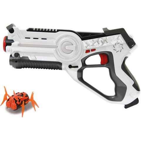 Jamara Laserpistole Impulse Laser Bug Hunt Set weiß/orange (2-tlg)