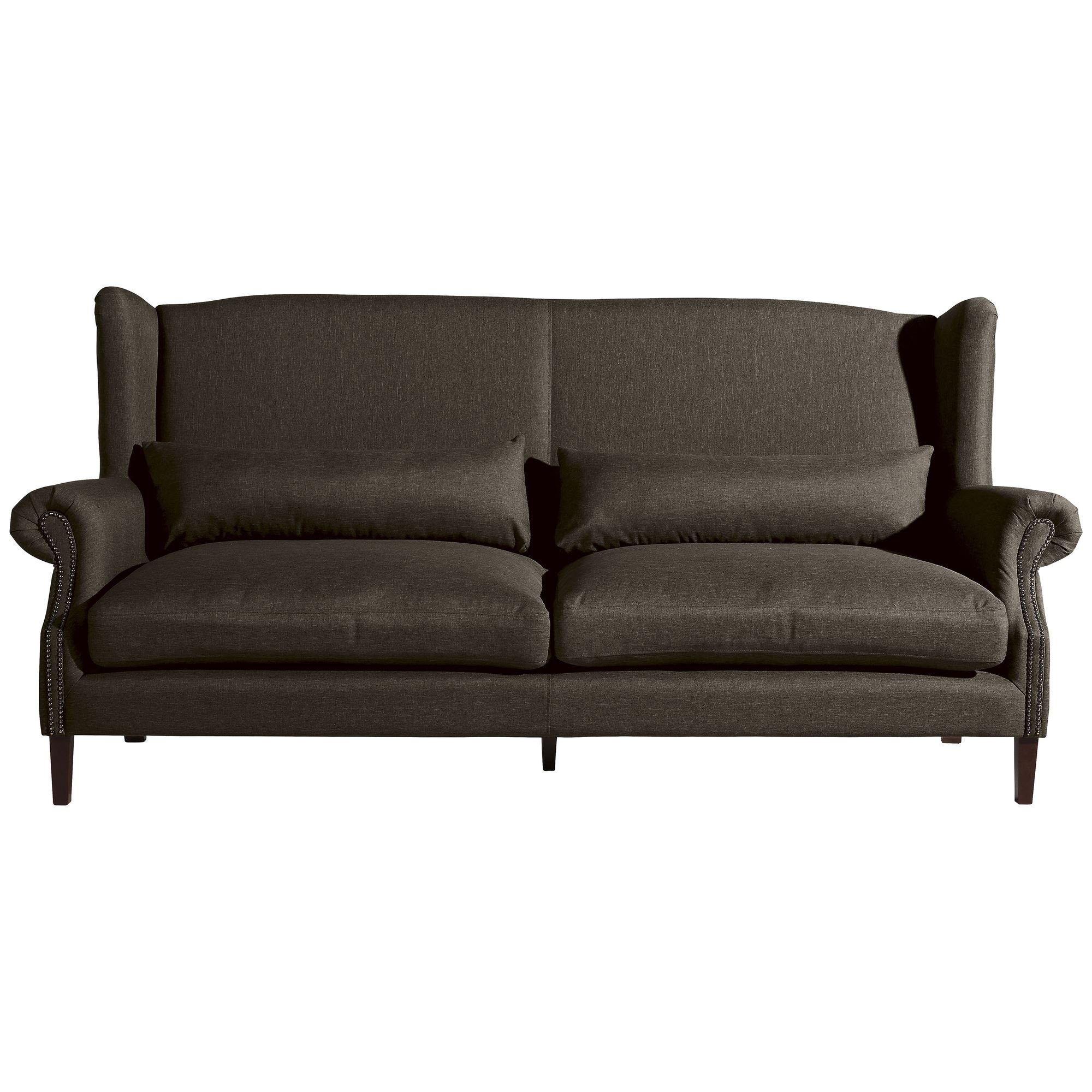 Sofa Kostenlosem Sparpreis Sofa Teile, aufm 58 3-Sitzer Flachgewebe, 1 Bezug (2-geteilt) verarbeitet,bequemer Versand Kandy hochwertig Kessel Sitz inkl.