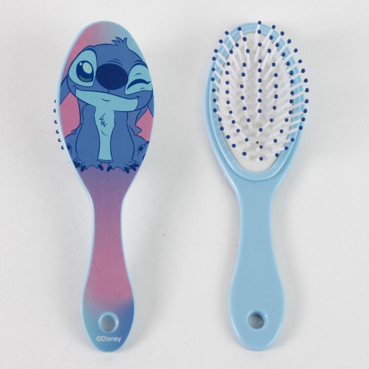 Lilo & Stitch Kulturbeutel - Kinder Waschset Haarbürste Handtuch Travel Zubehör (3-tlg)